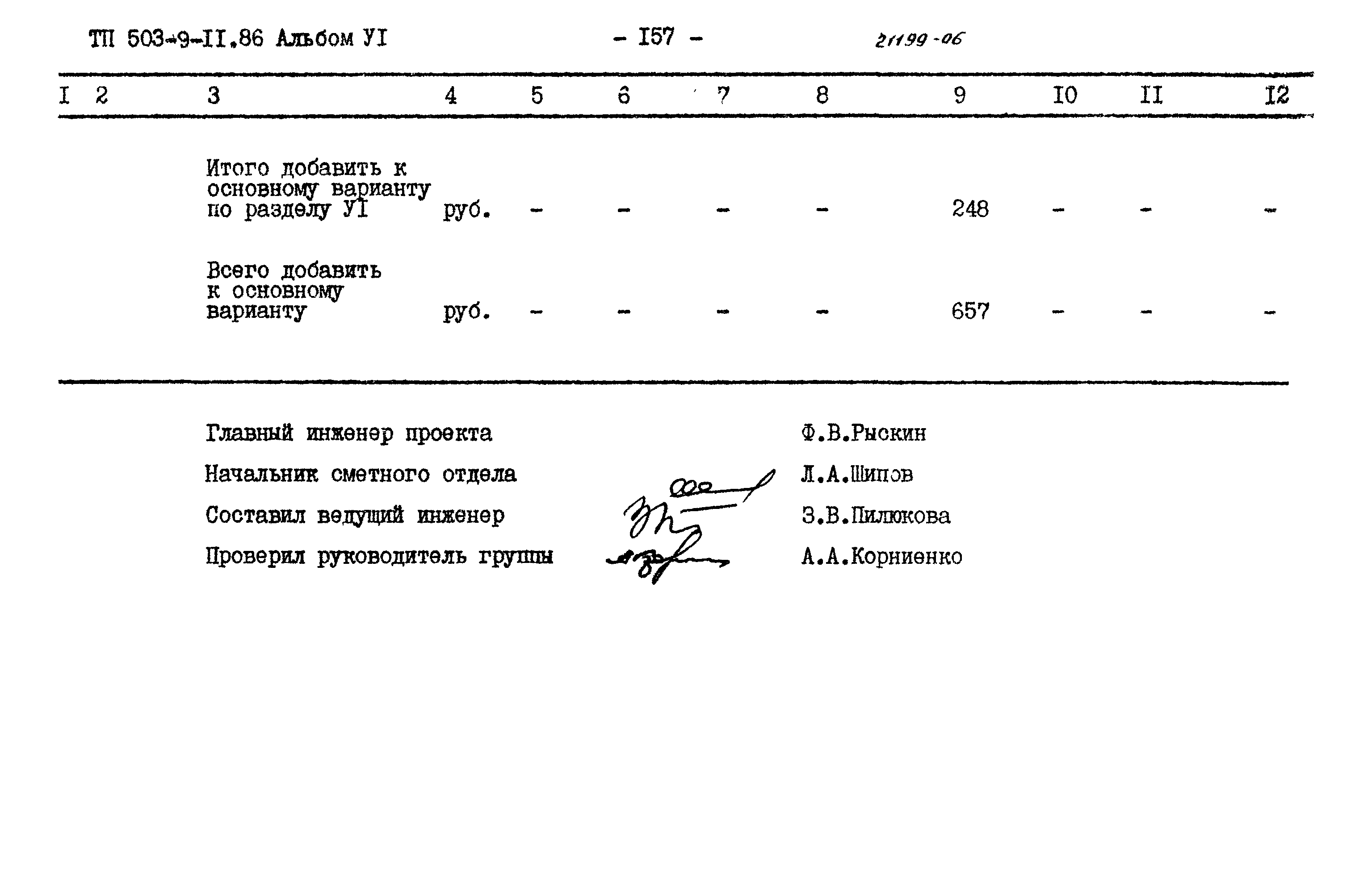 Типовой проект 503-9-11.86