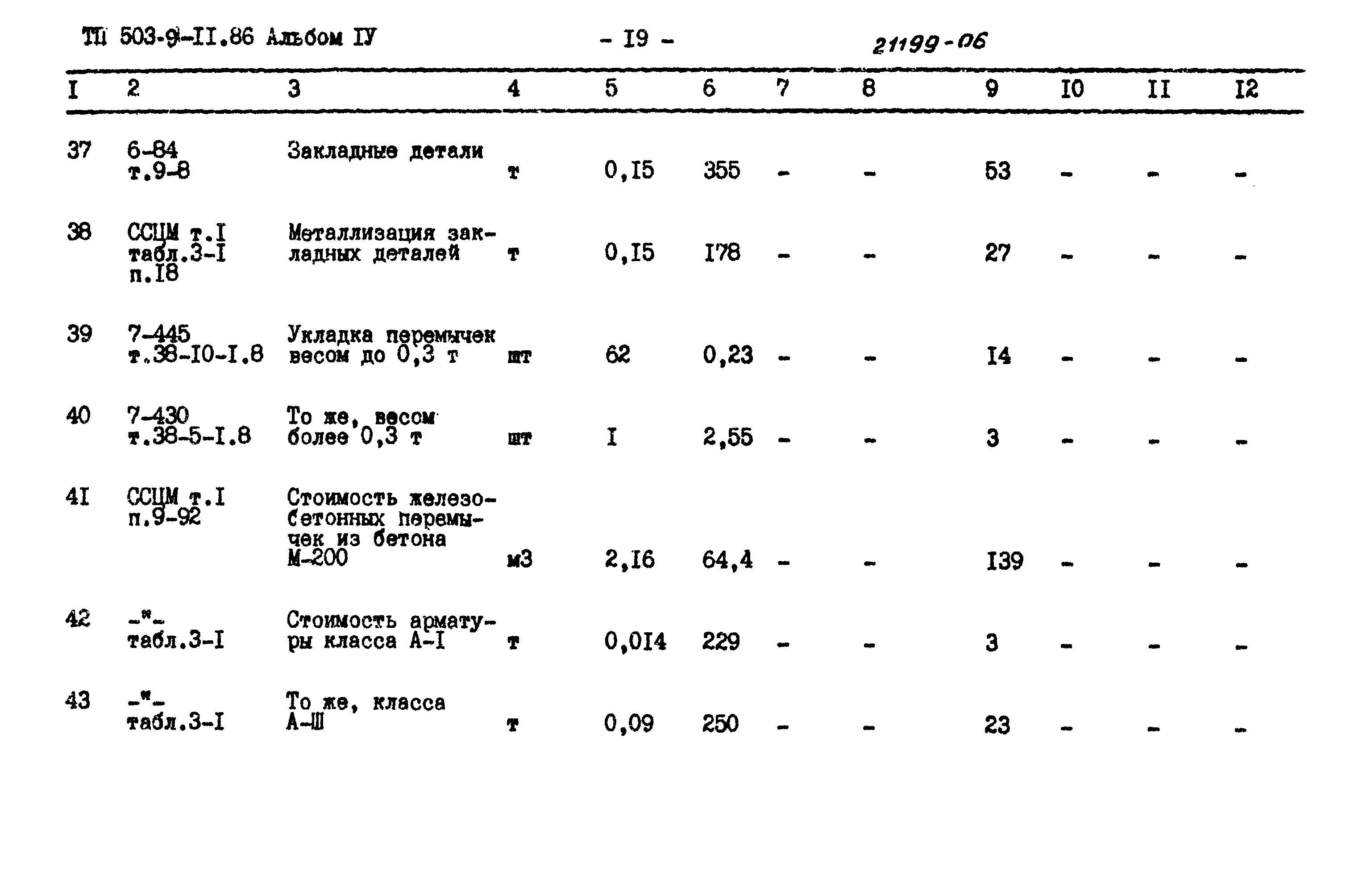 Типовой проект 503-9-11.86