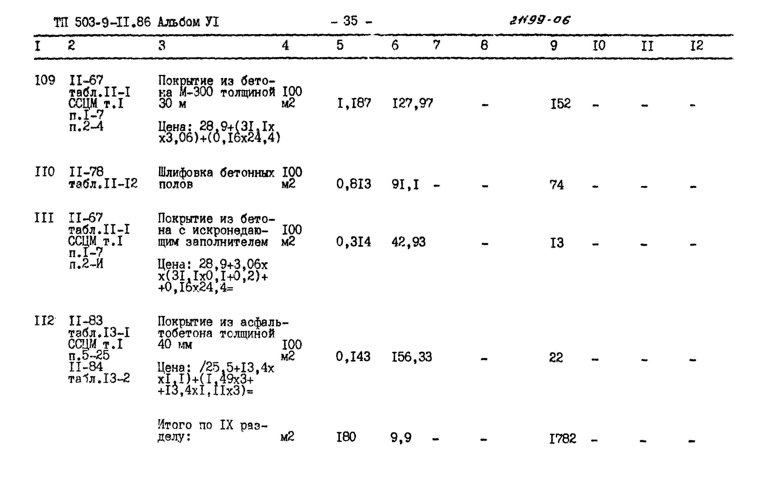 Типовой проект 503-9-11.86