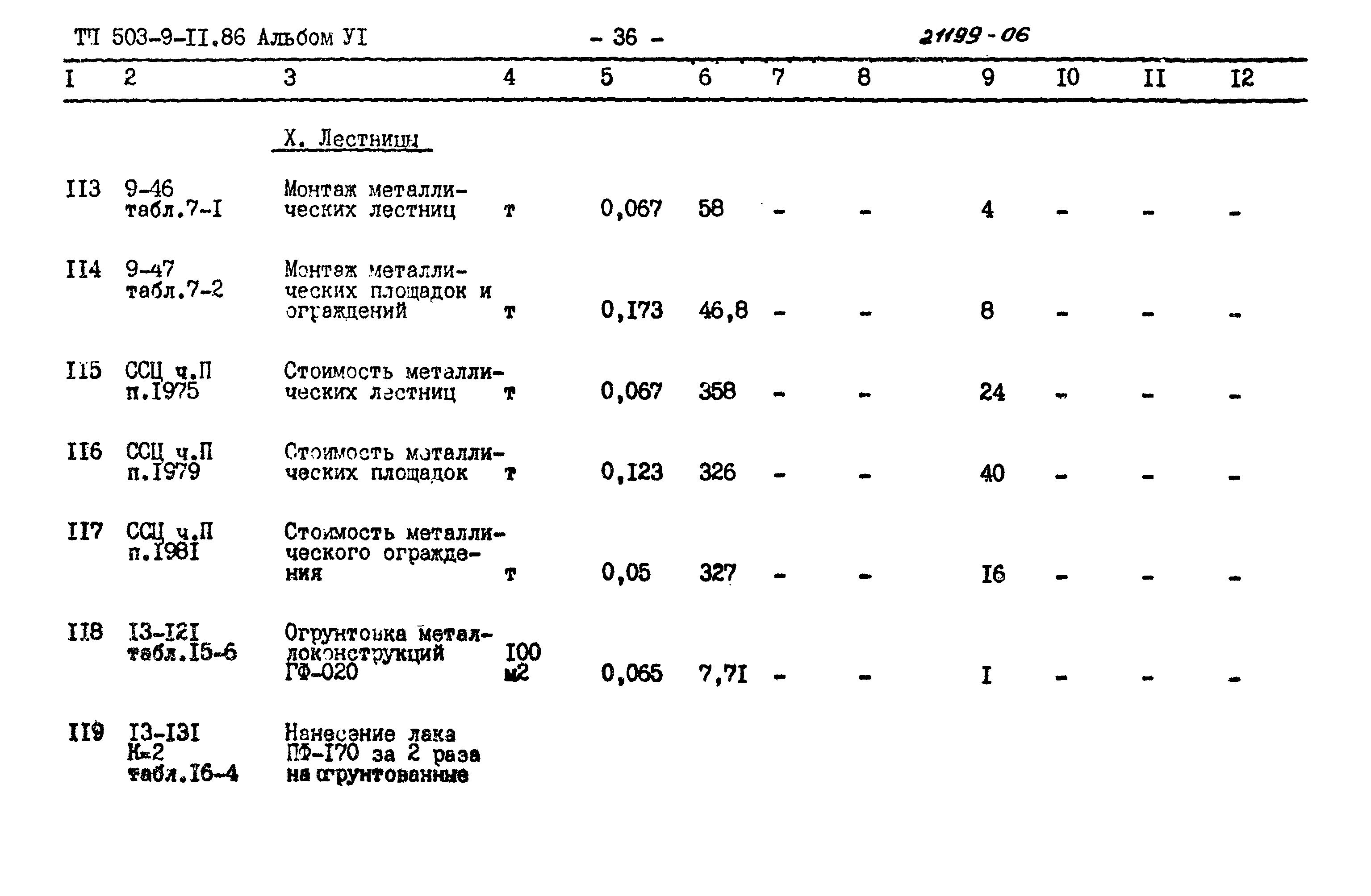 Типовой проект 503-9-11.86