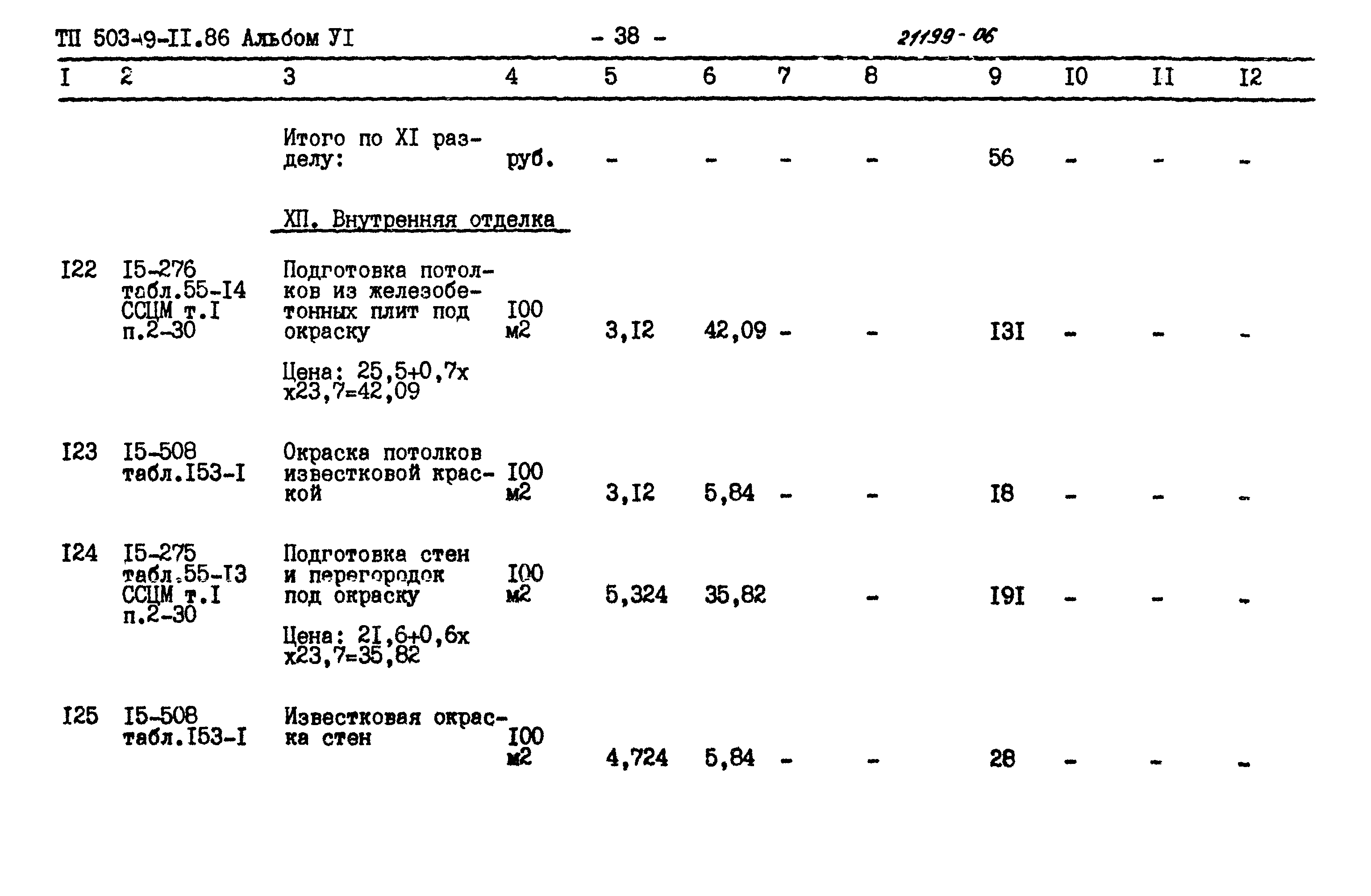 Типовой проект 503-9-11.86