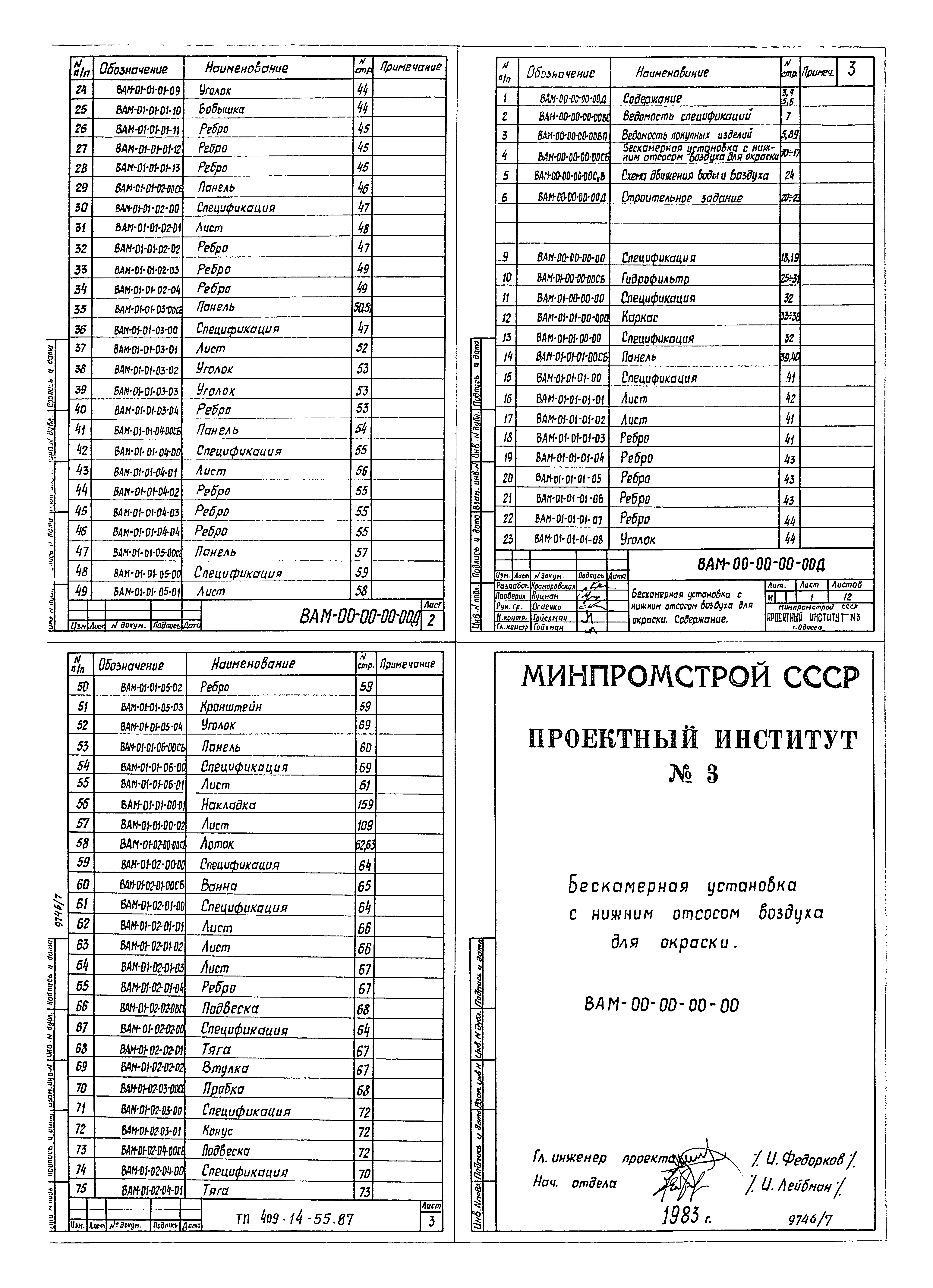 Типовой проект 409-14-55.87