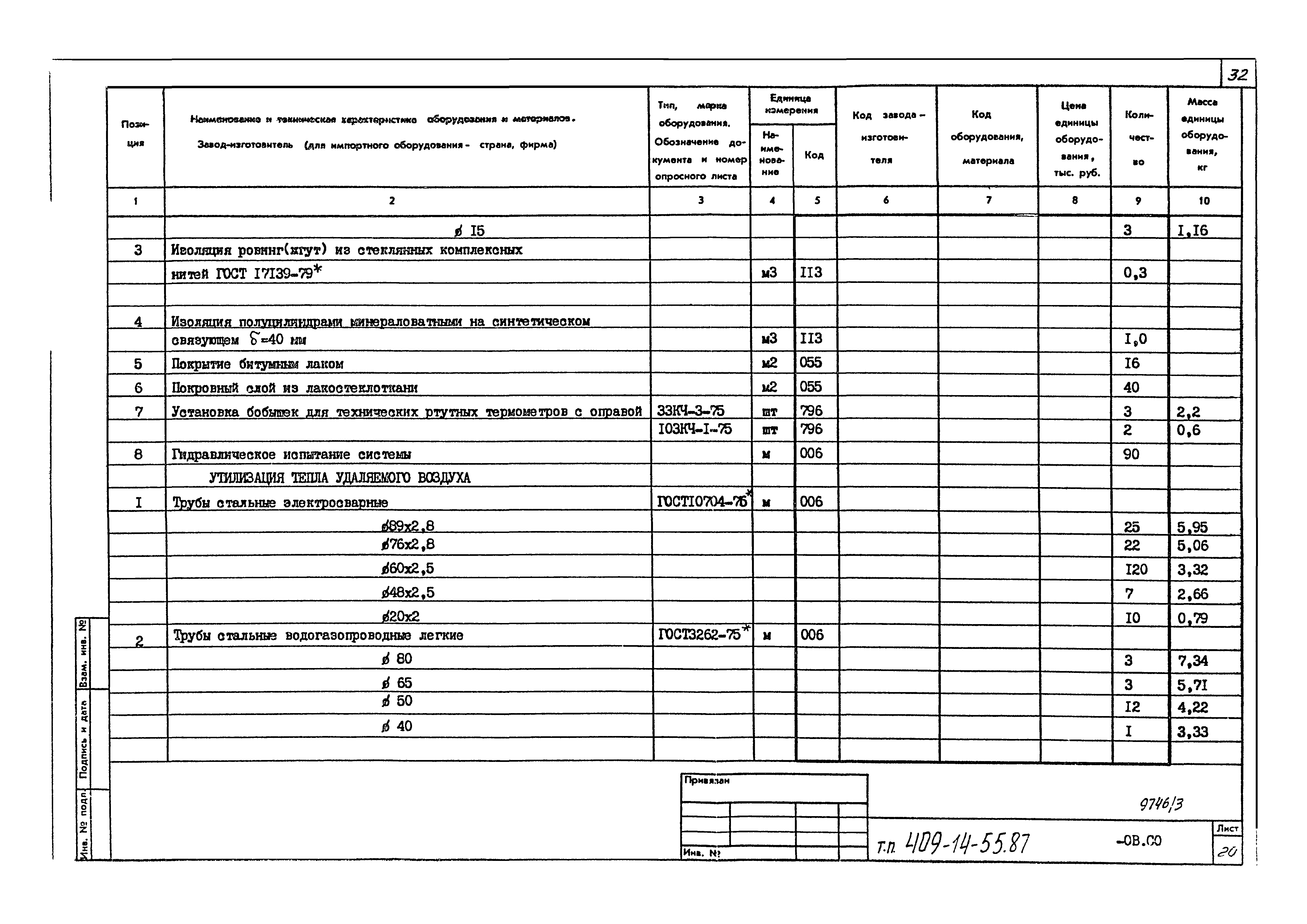 Типовой проект 409-14-55.87