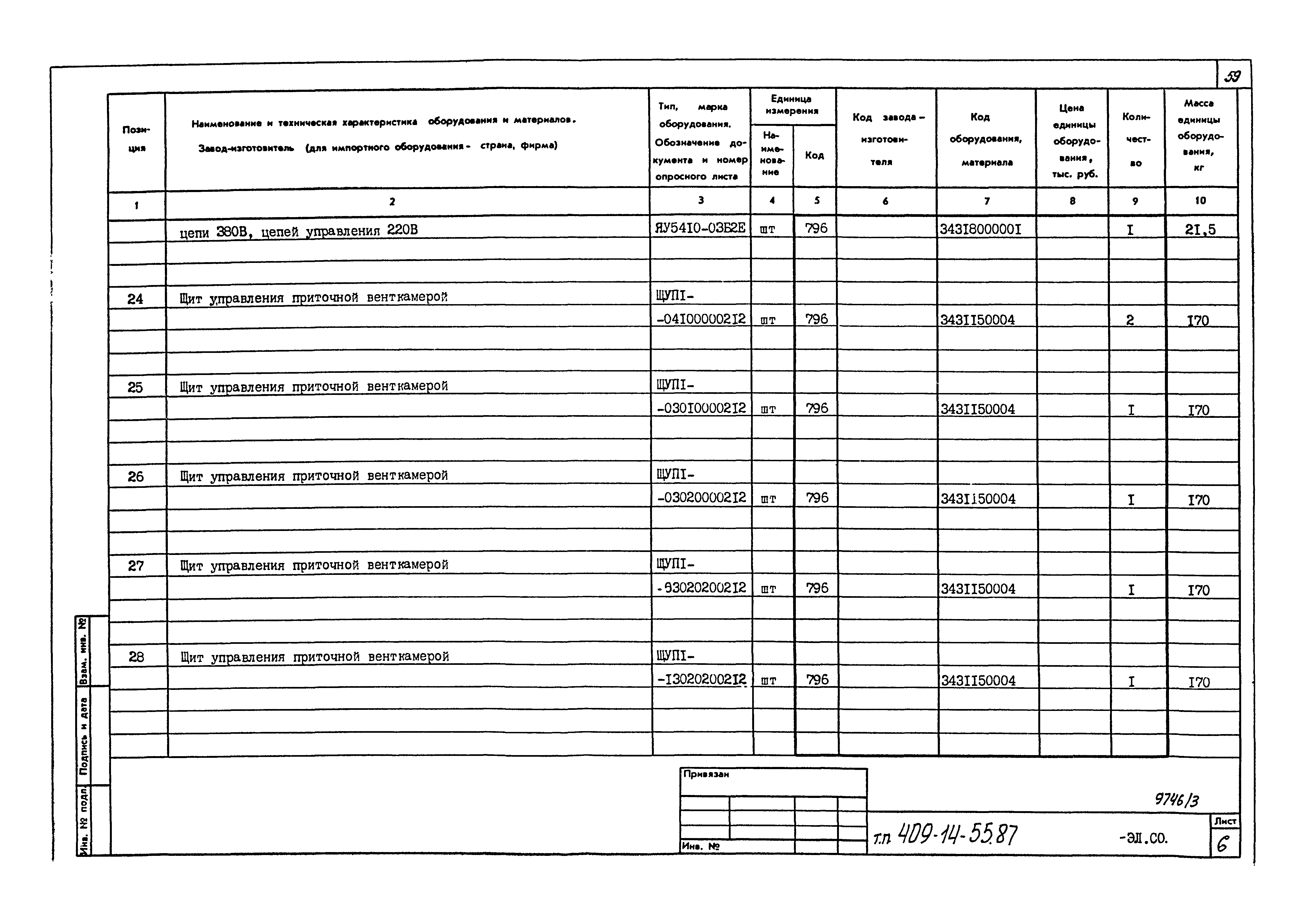 Типовой проект 409-14-55.87