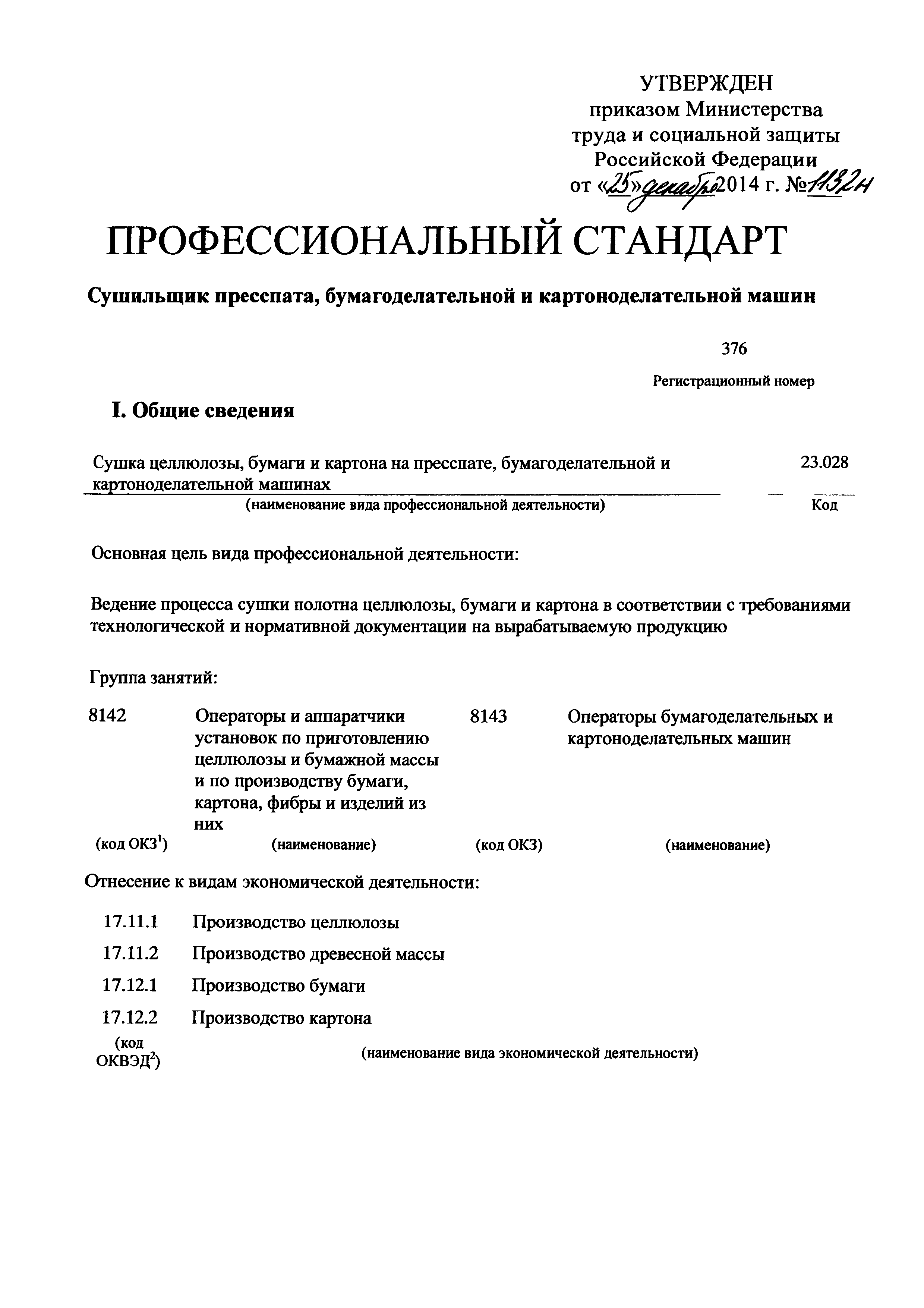 Приказ 1132н