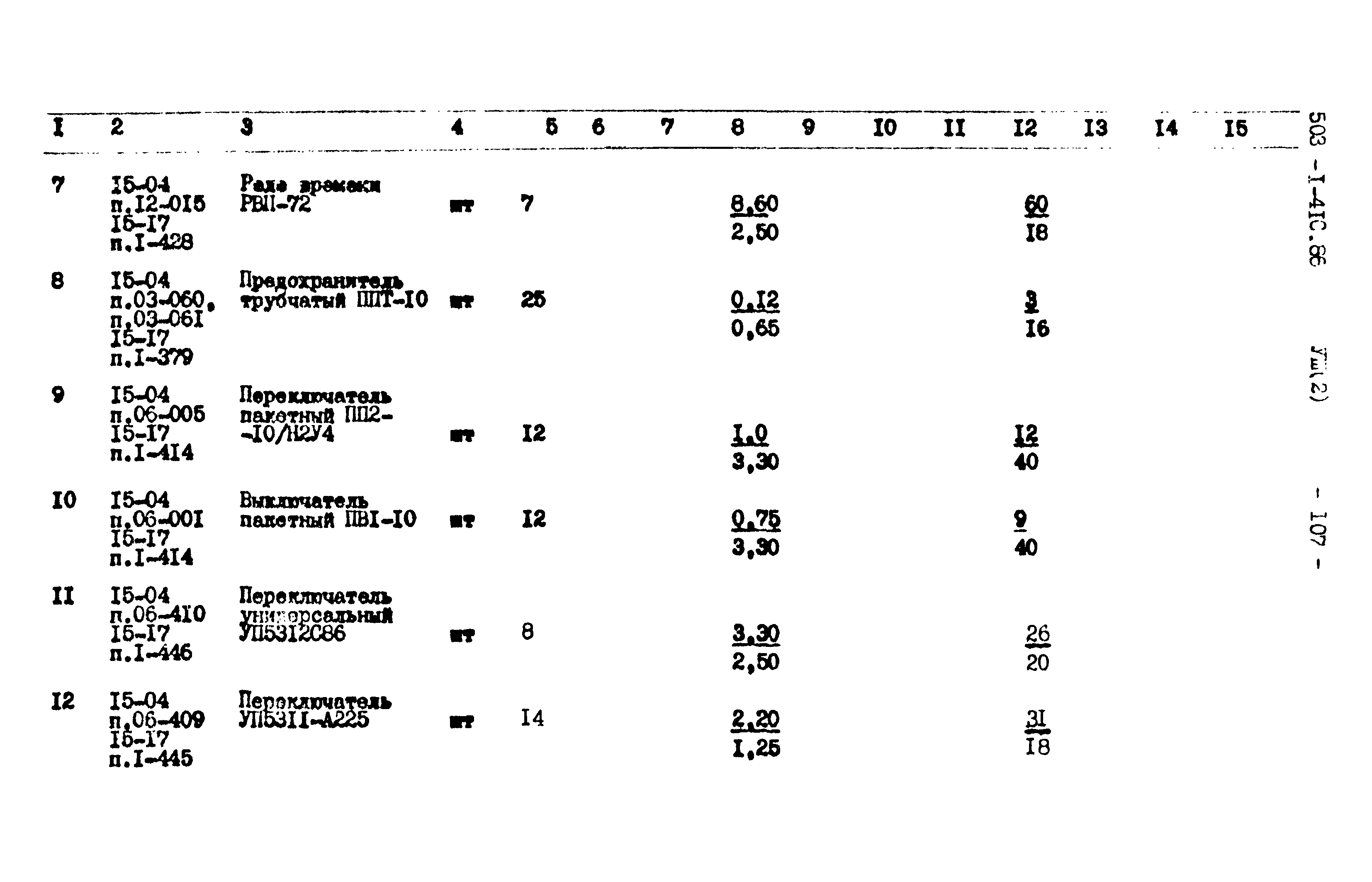 Типовой проект 503-1-41с.86