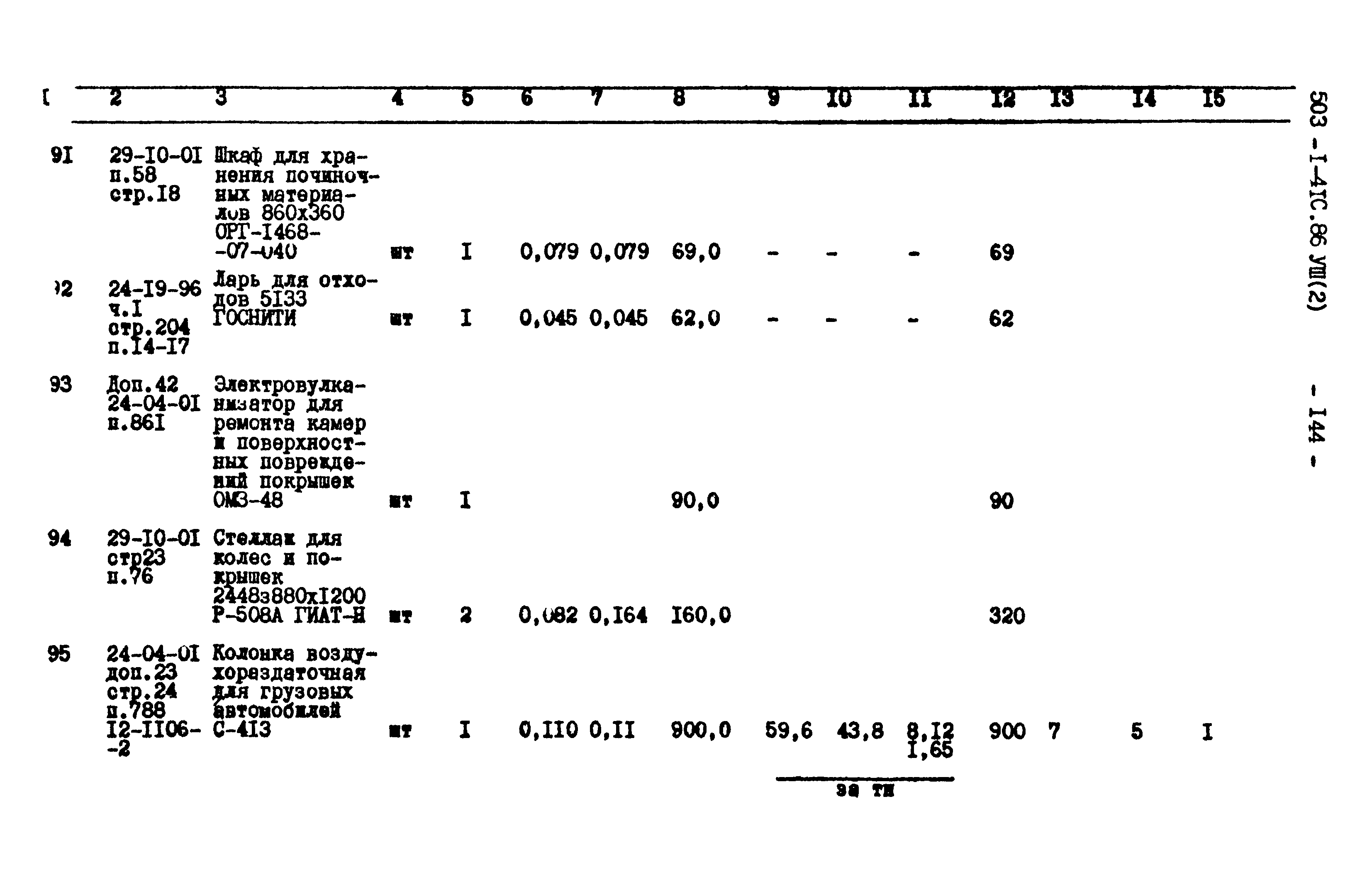 Типовой проект 503-1-41с.86