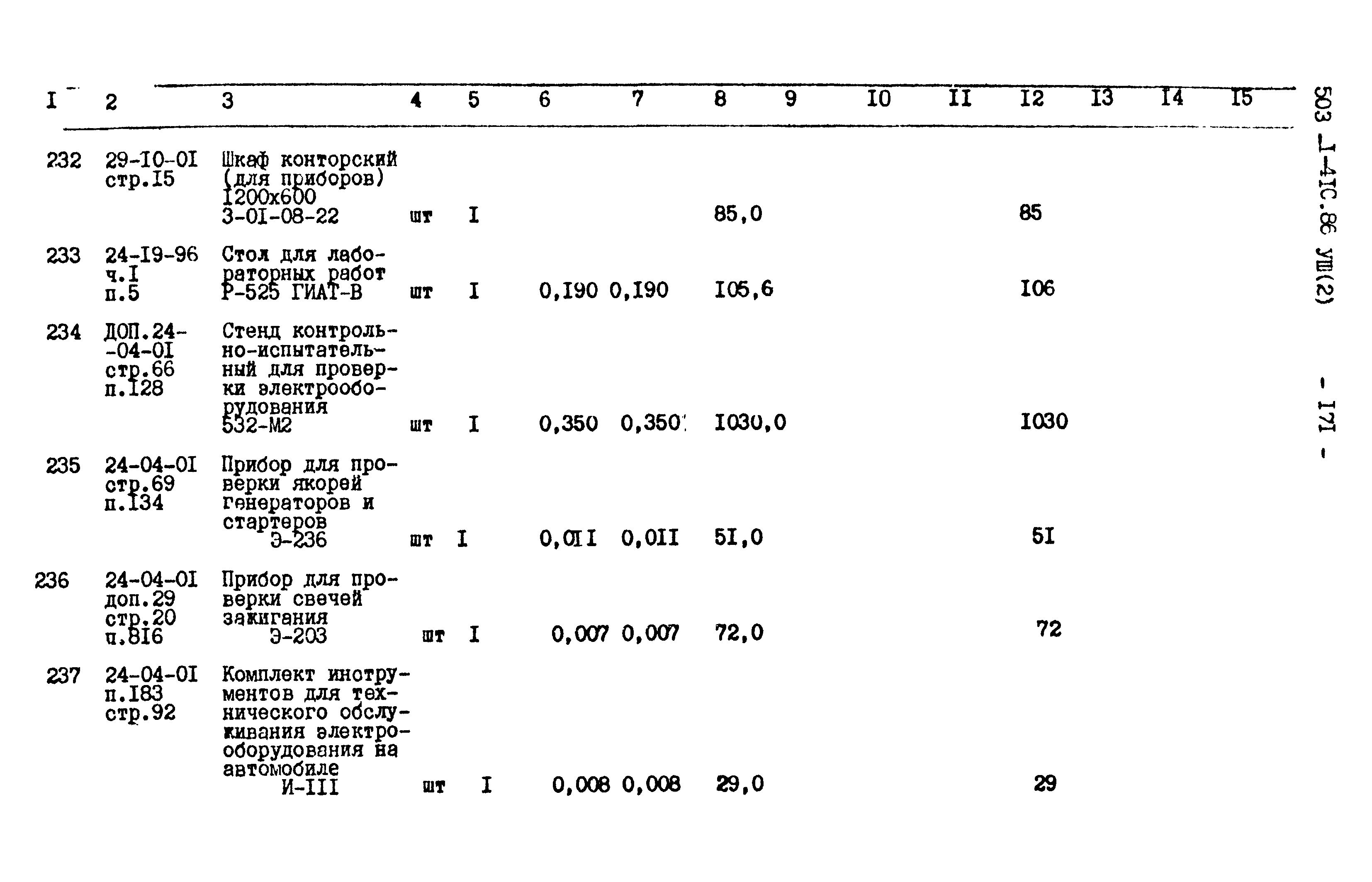 Типовой проект 503-1-41с.86