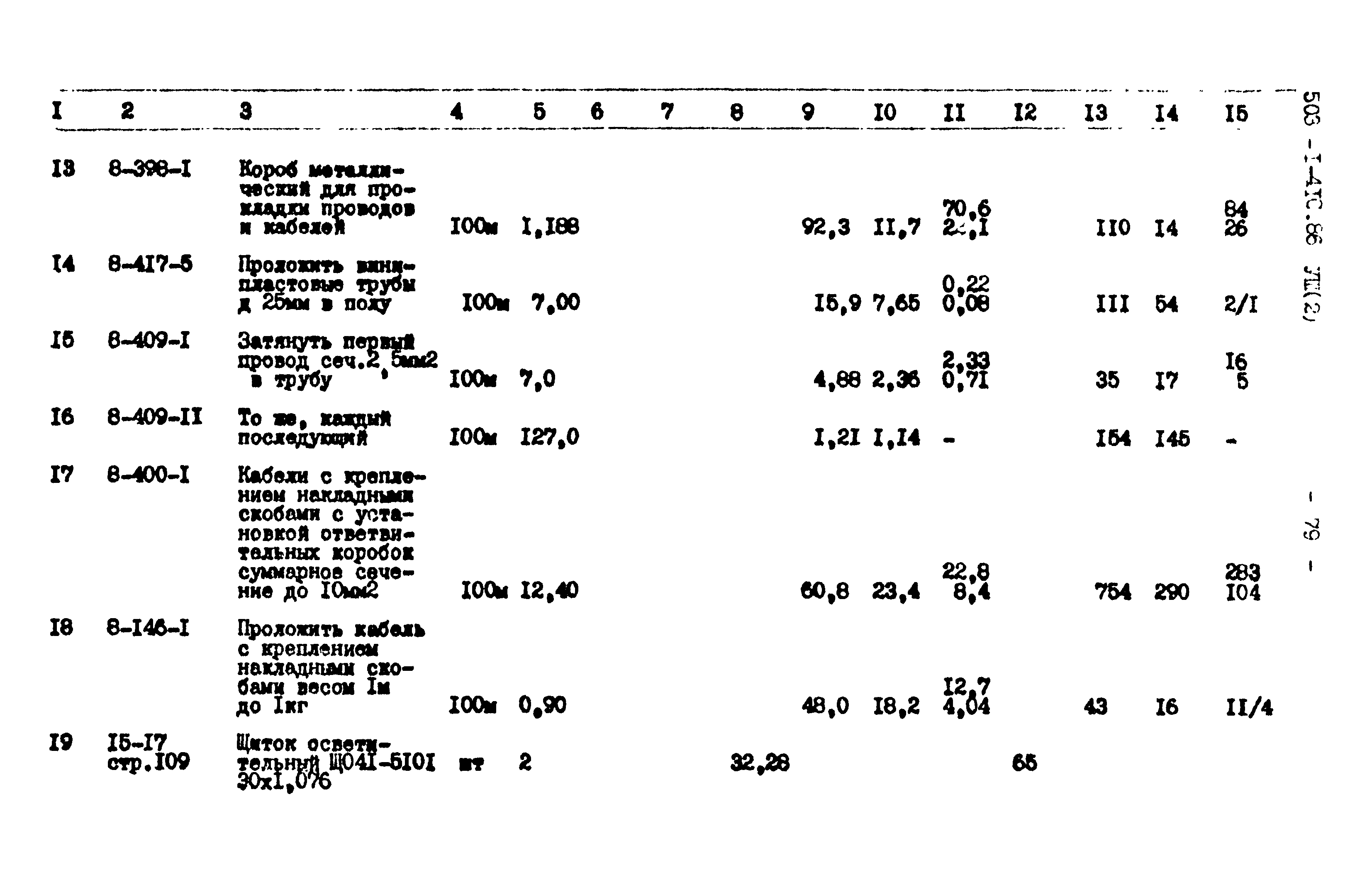 Типовой проект 503-1-41с.86