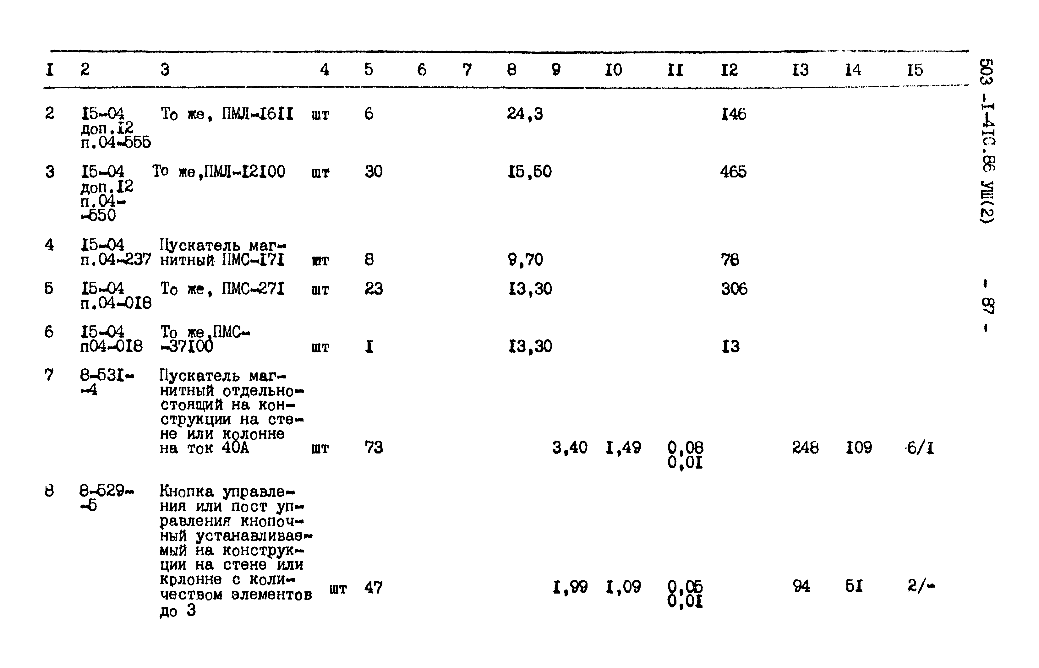 Типовой проект 503-1-41с.86