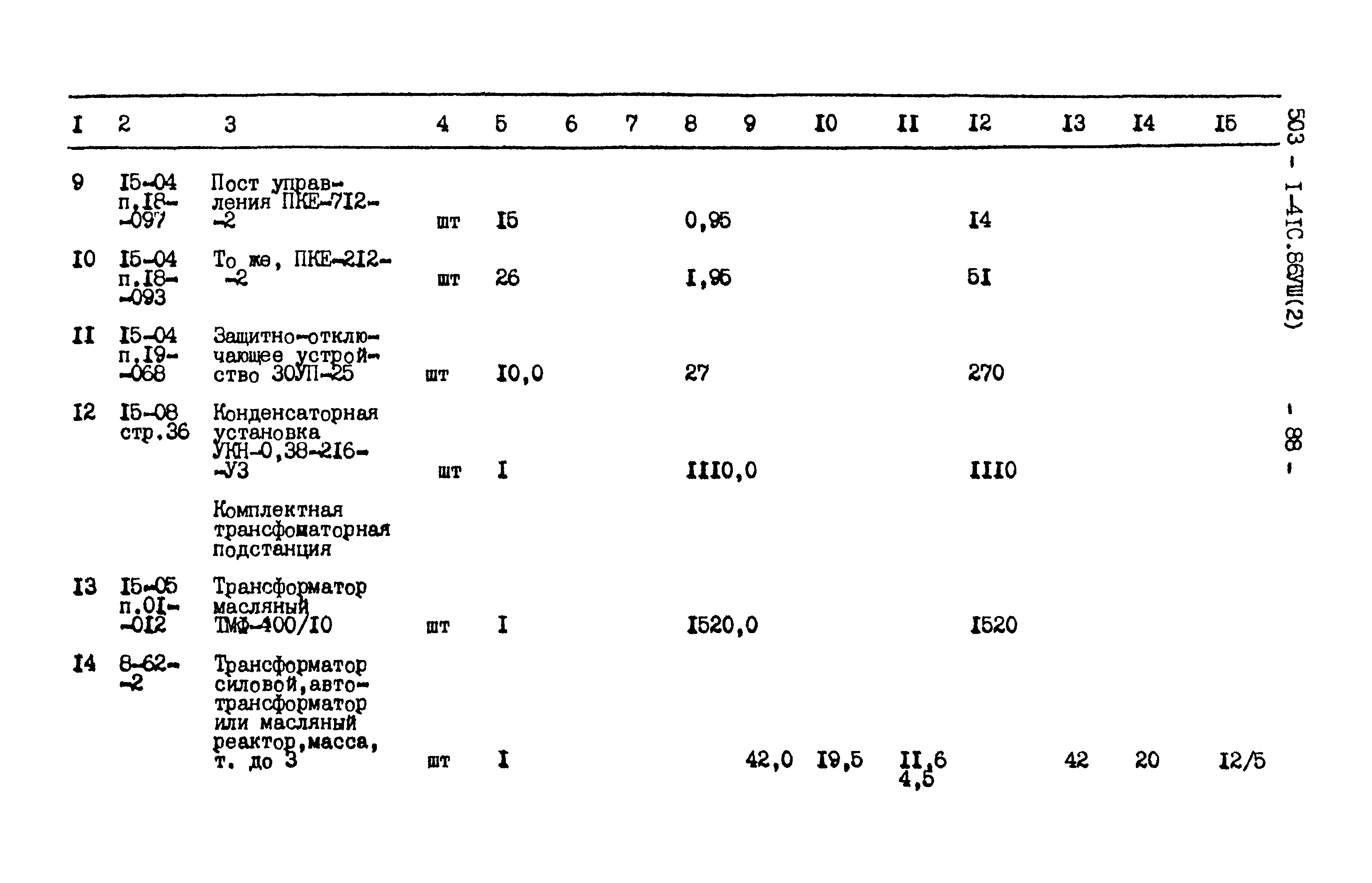 Типовой проект 503-1-41с.86