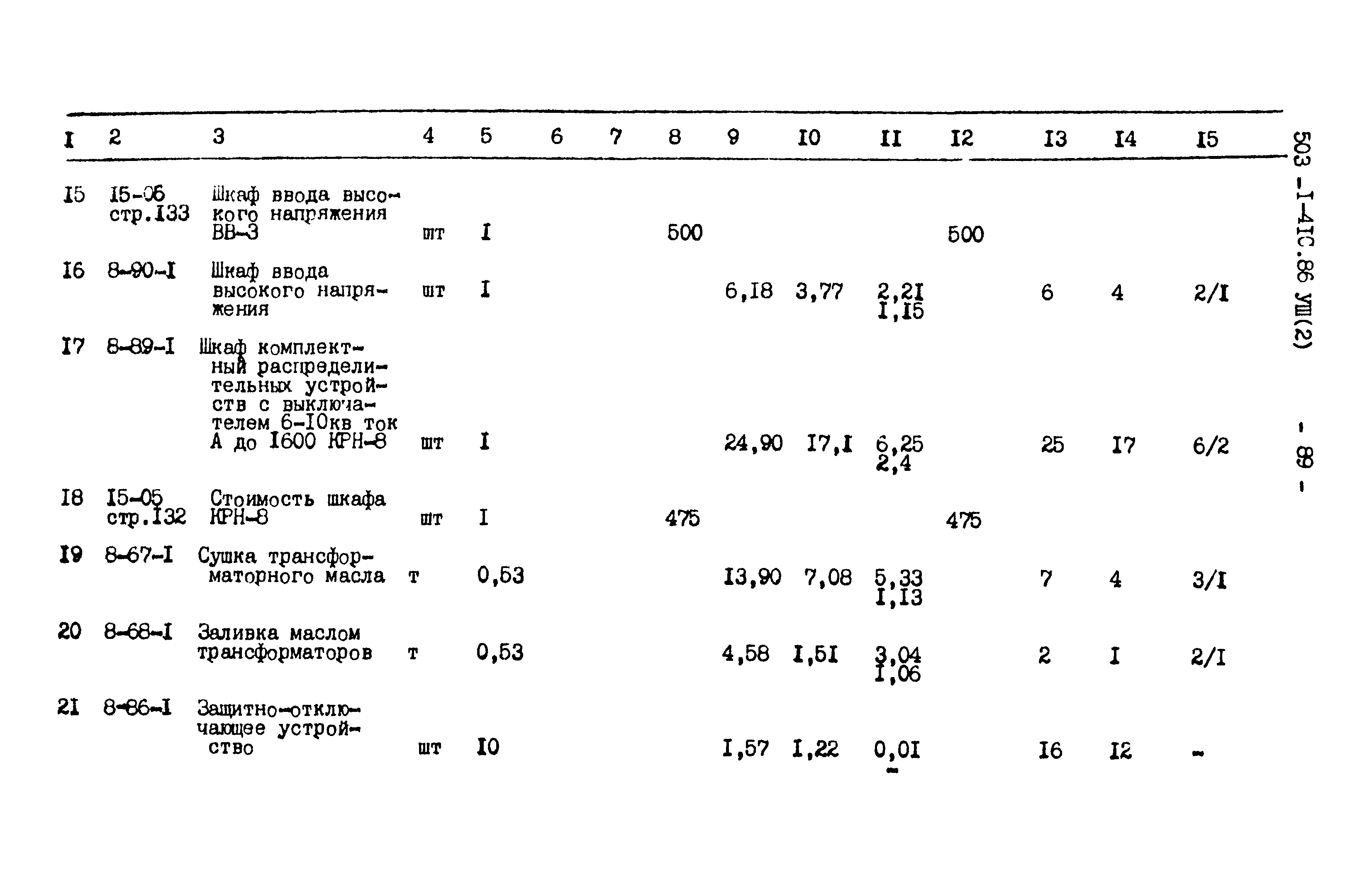 Типовой проект 503-1-41с.86