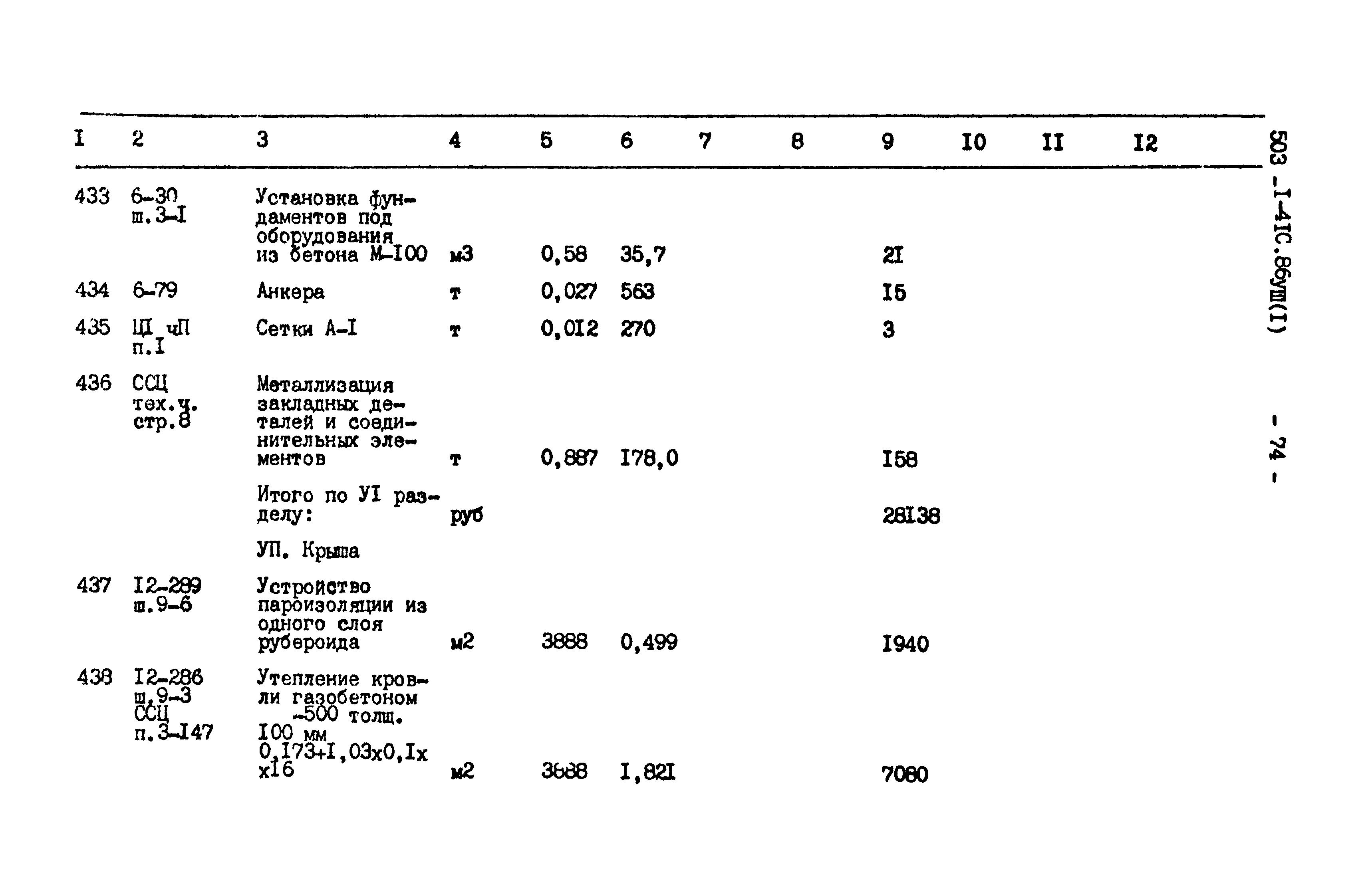 Типовой проект 503-1-41с.86