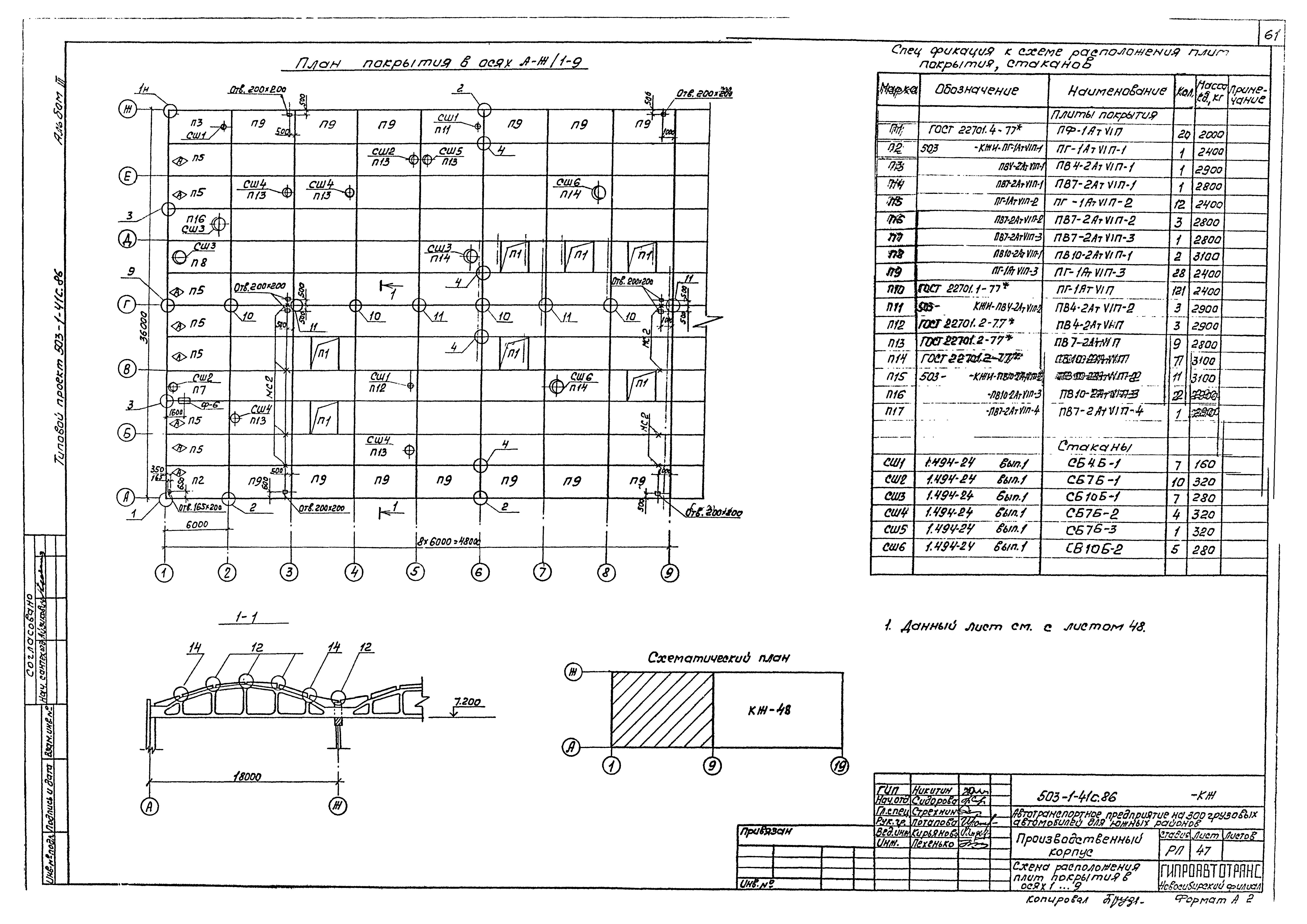 Типовой проект 503-1-41с.86