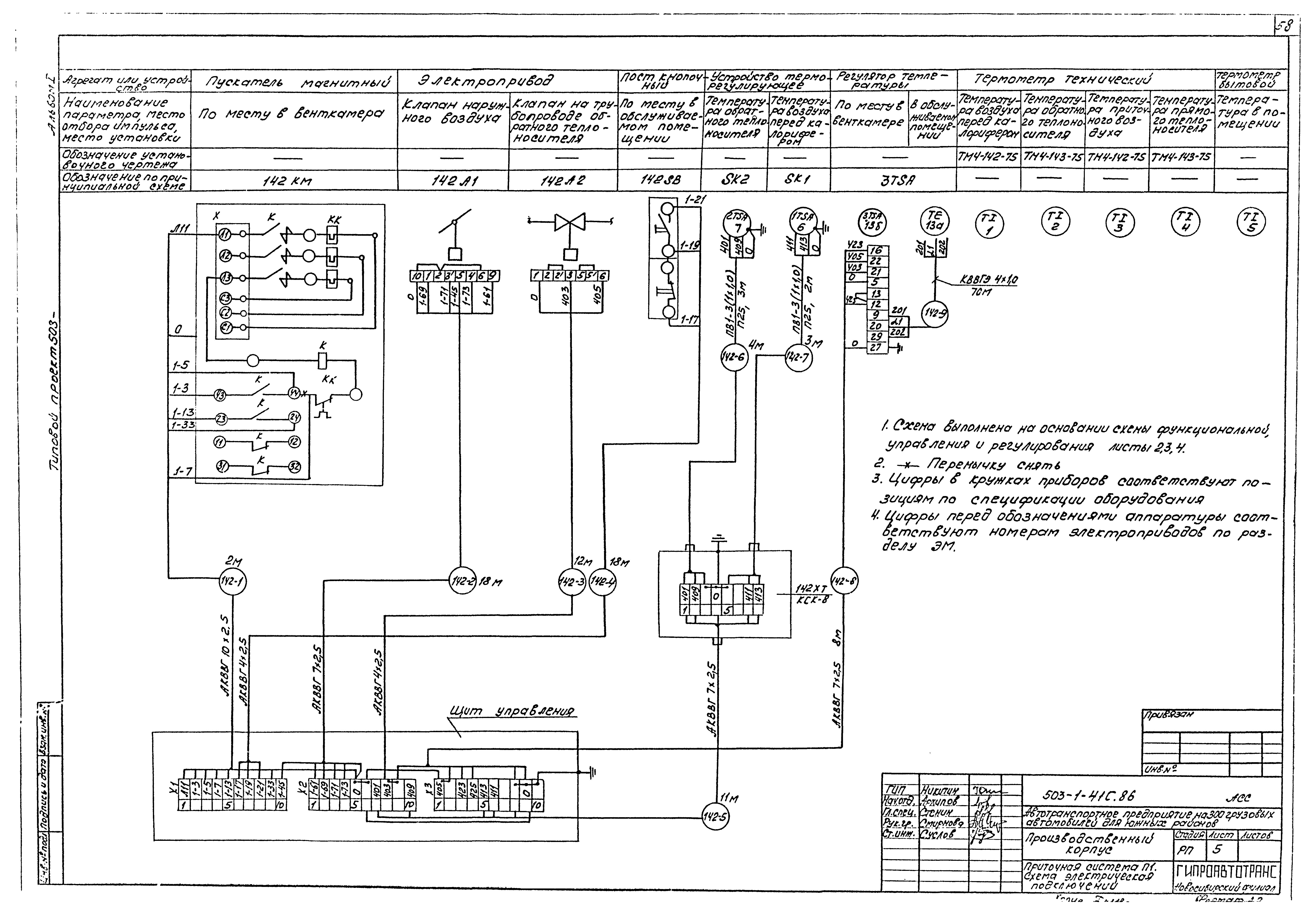 Типовой проект 503-1-41с.86