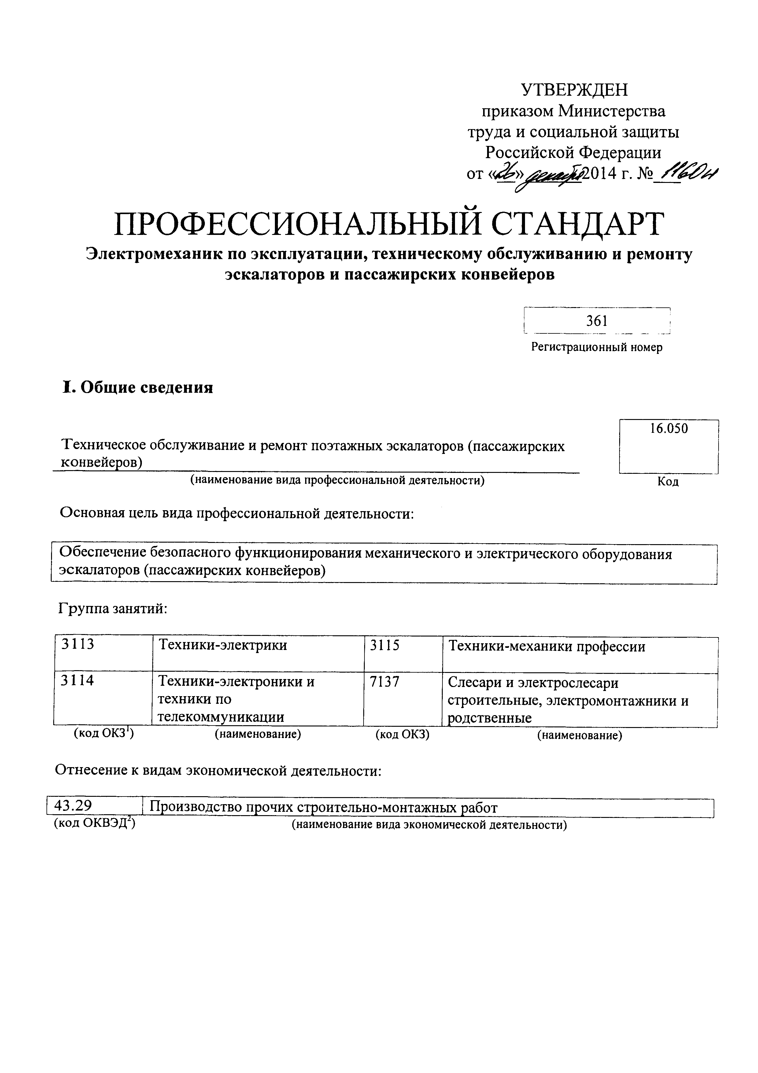 Приказ 1160н