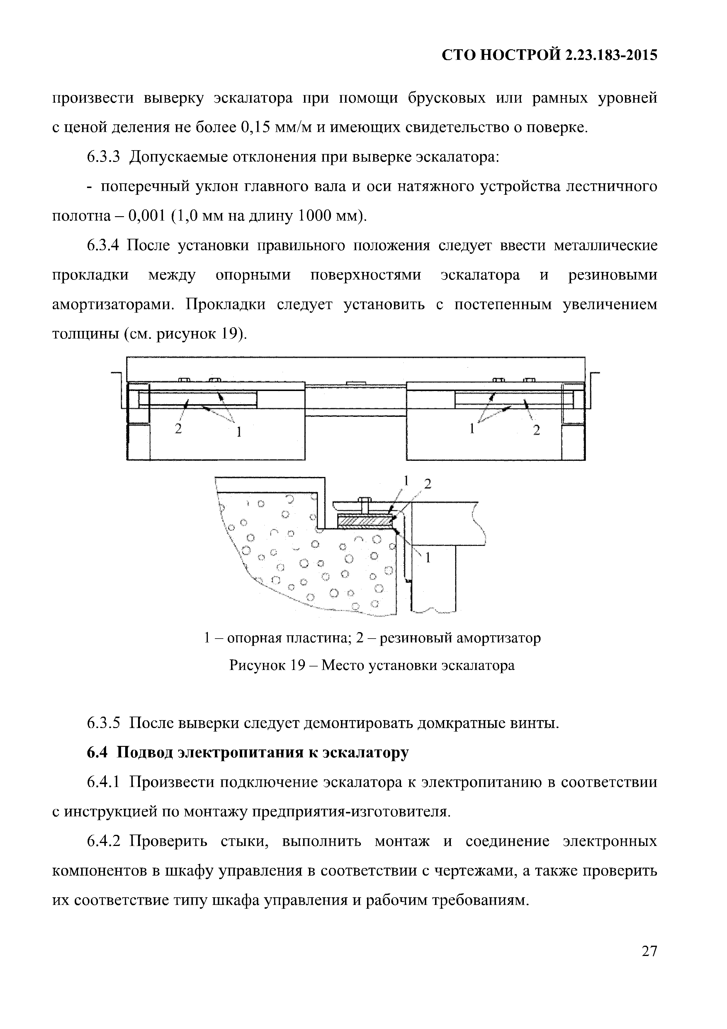 СТО НОСТРОЙ 2.23.183-2015