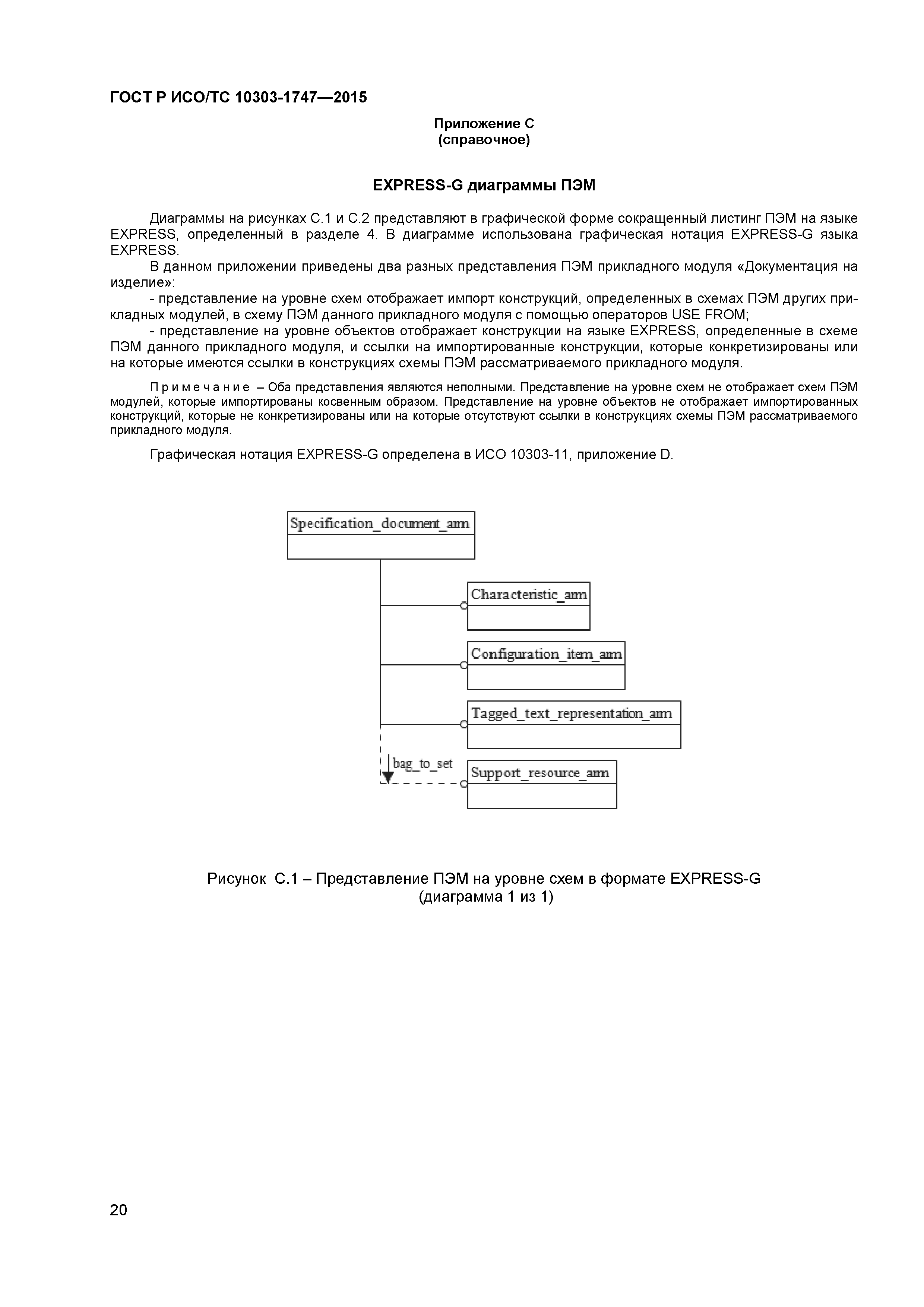 ГОСТ Р ИСО/ТС 10303-1747-2015