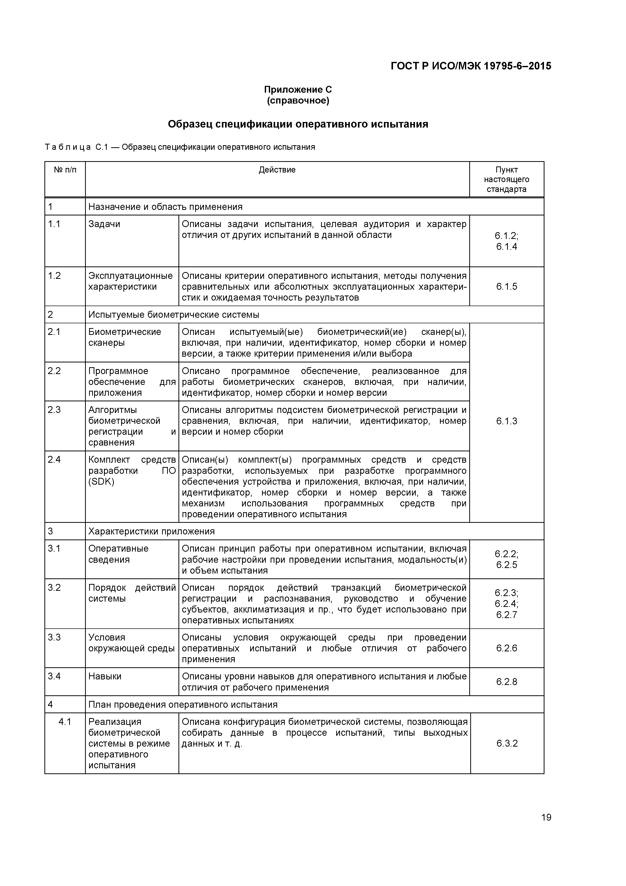 ГОСТ Р ИСО/МЭК 19795-6-2015