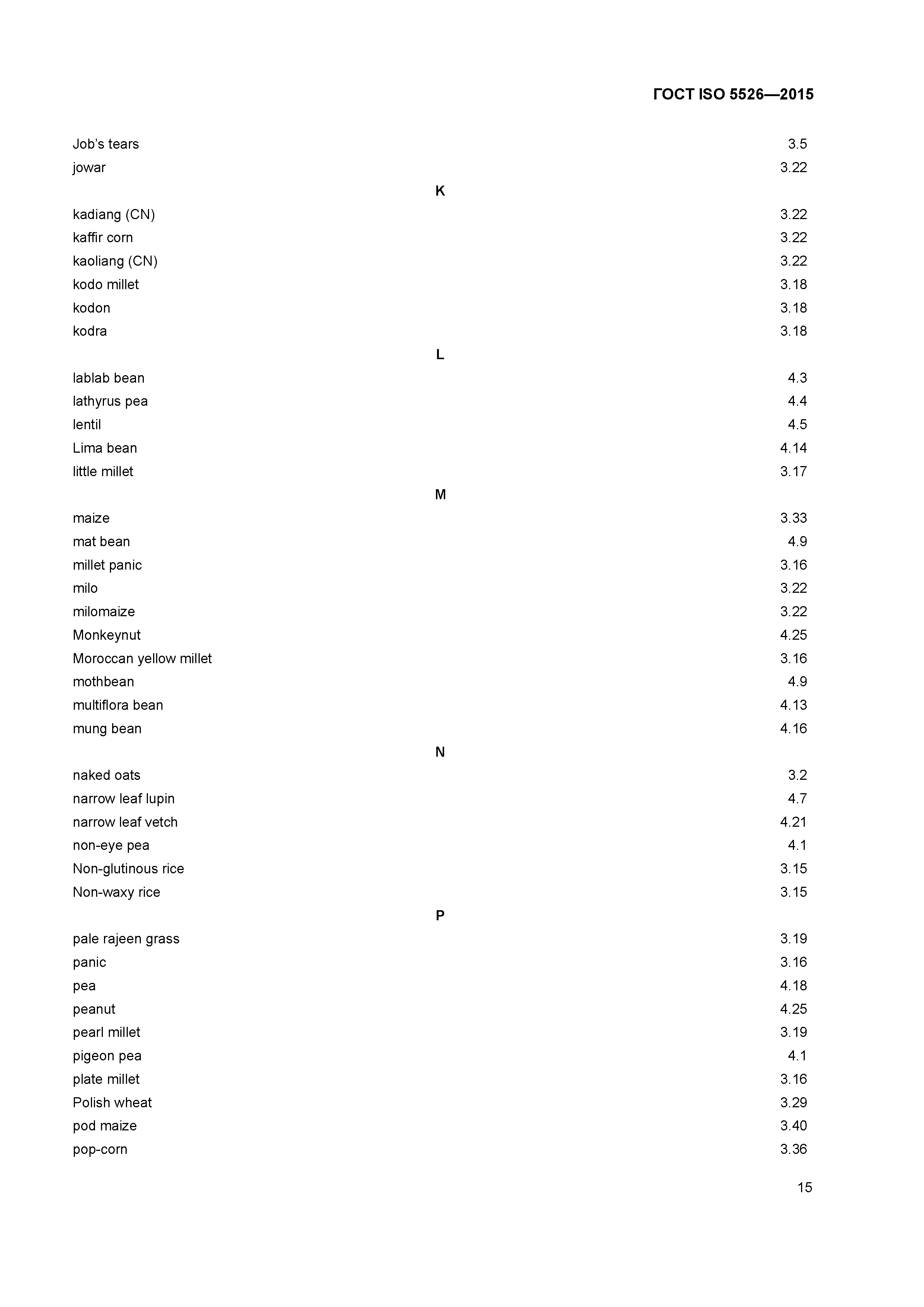 ГОСТ ISO 5526-2015