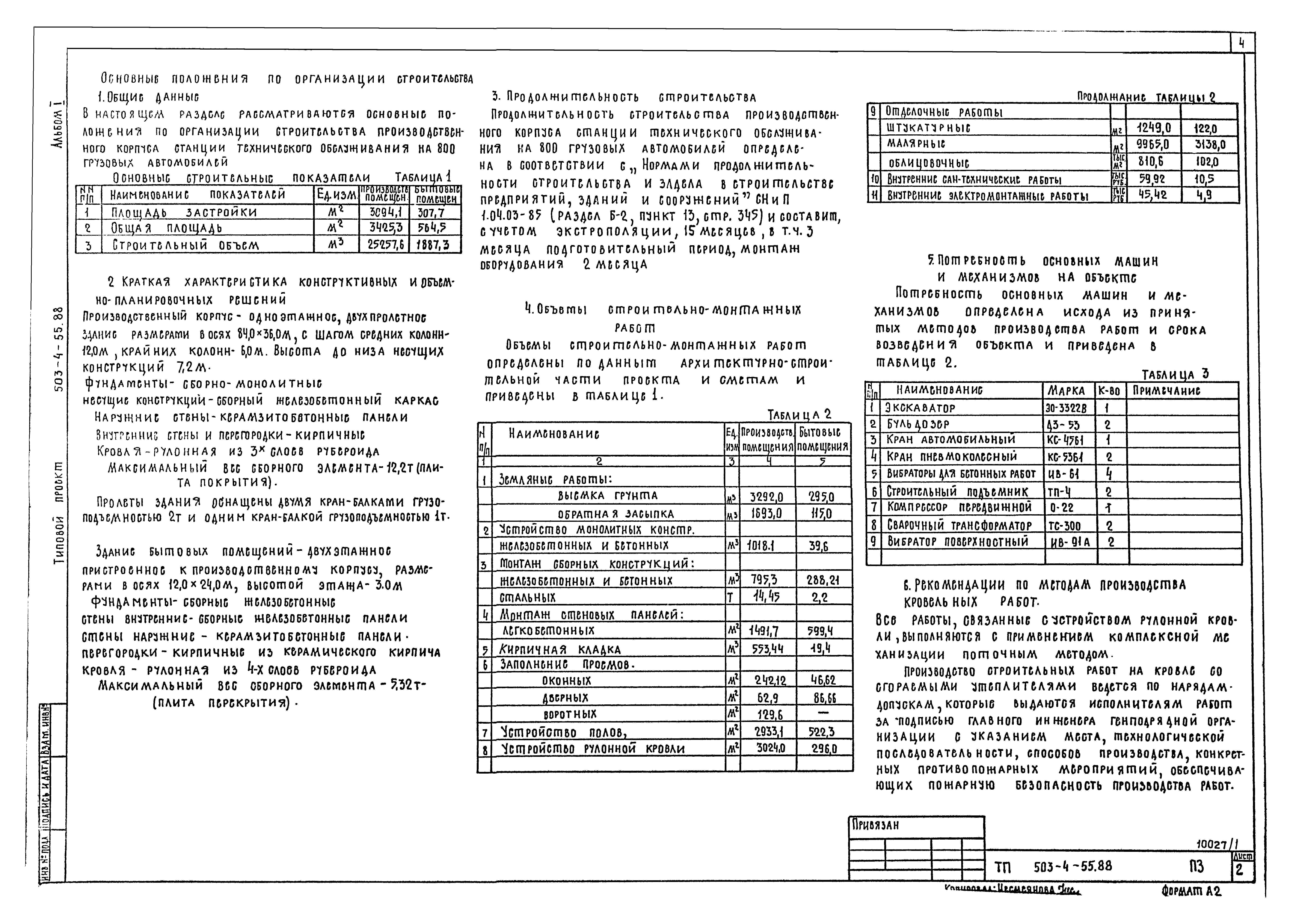 Типовой проект 503-4-55.88
