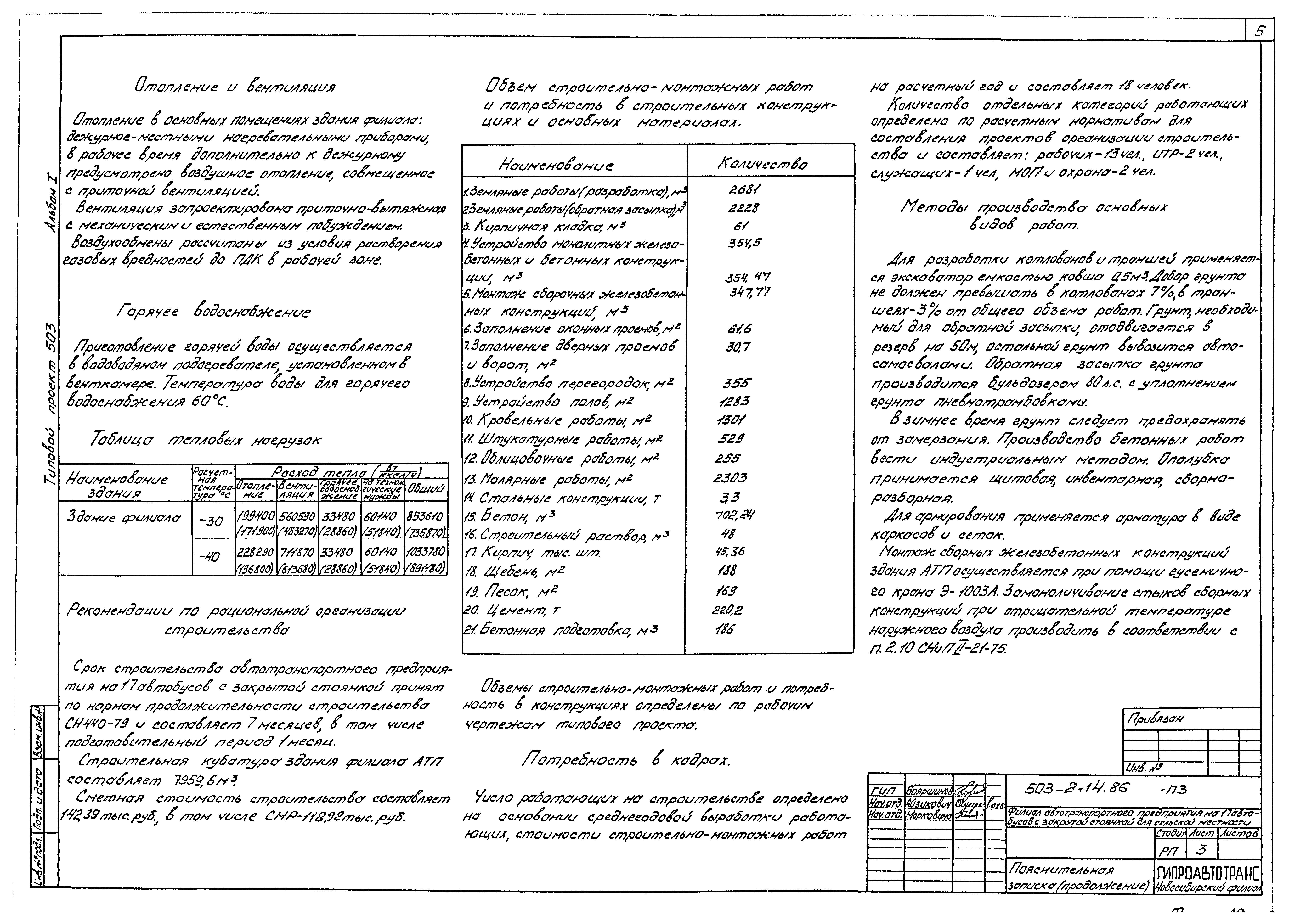 Типовой проект 503-2-14.86