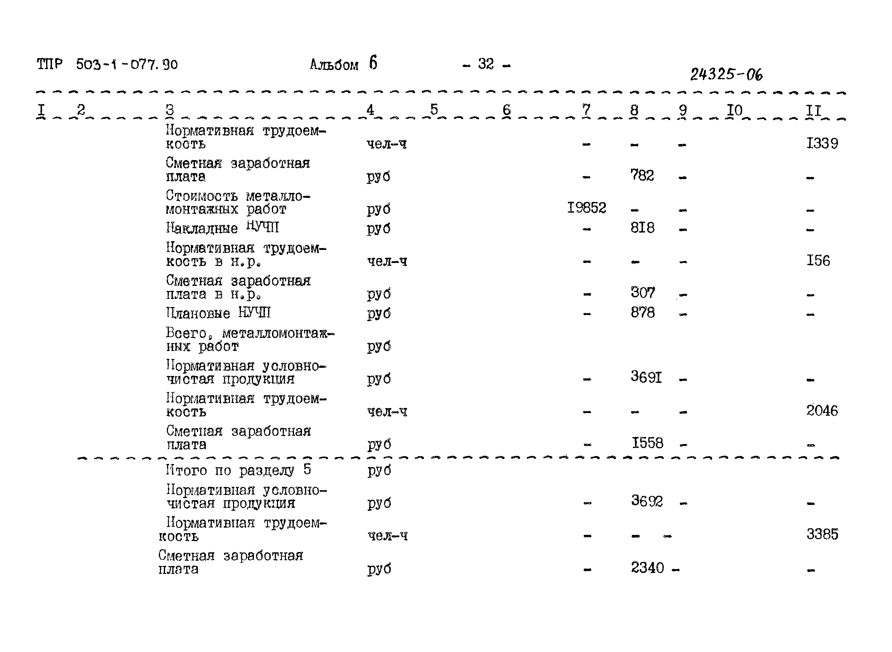 Типовые проектные решения 503-1-077.90