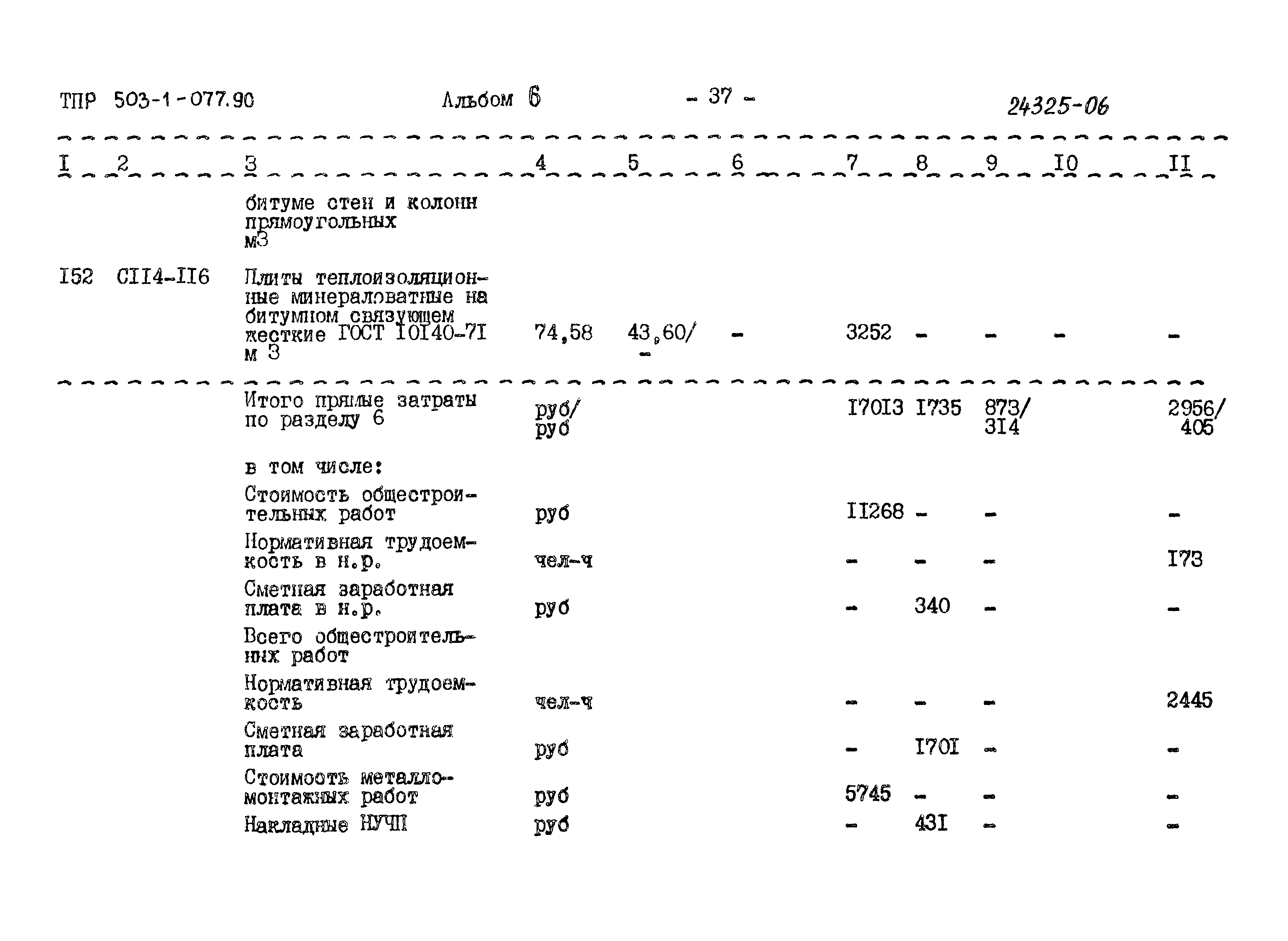 Типовые проектные решения 503-1-077.90