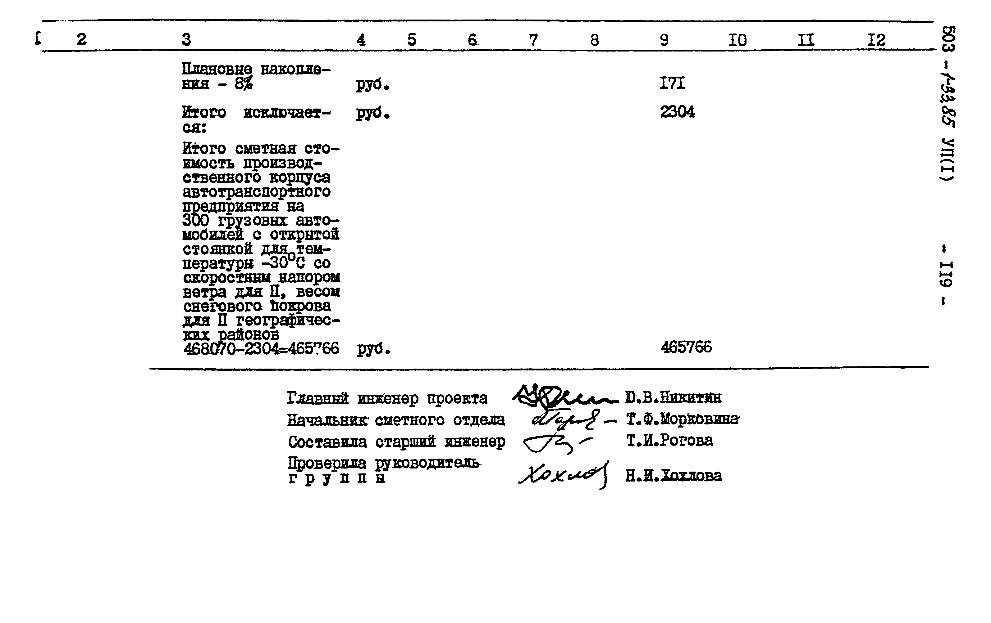 Типовой проект 503-1-33.85