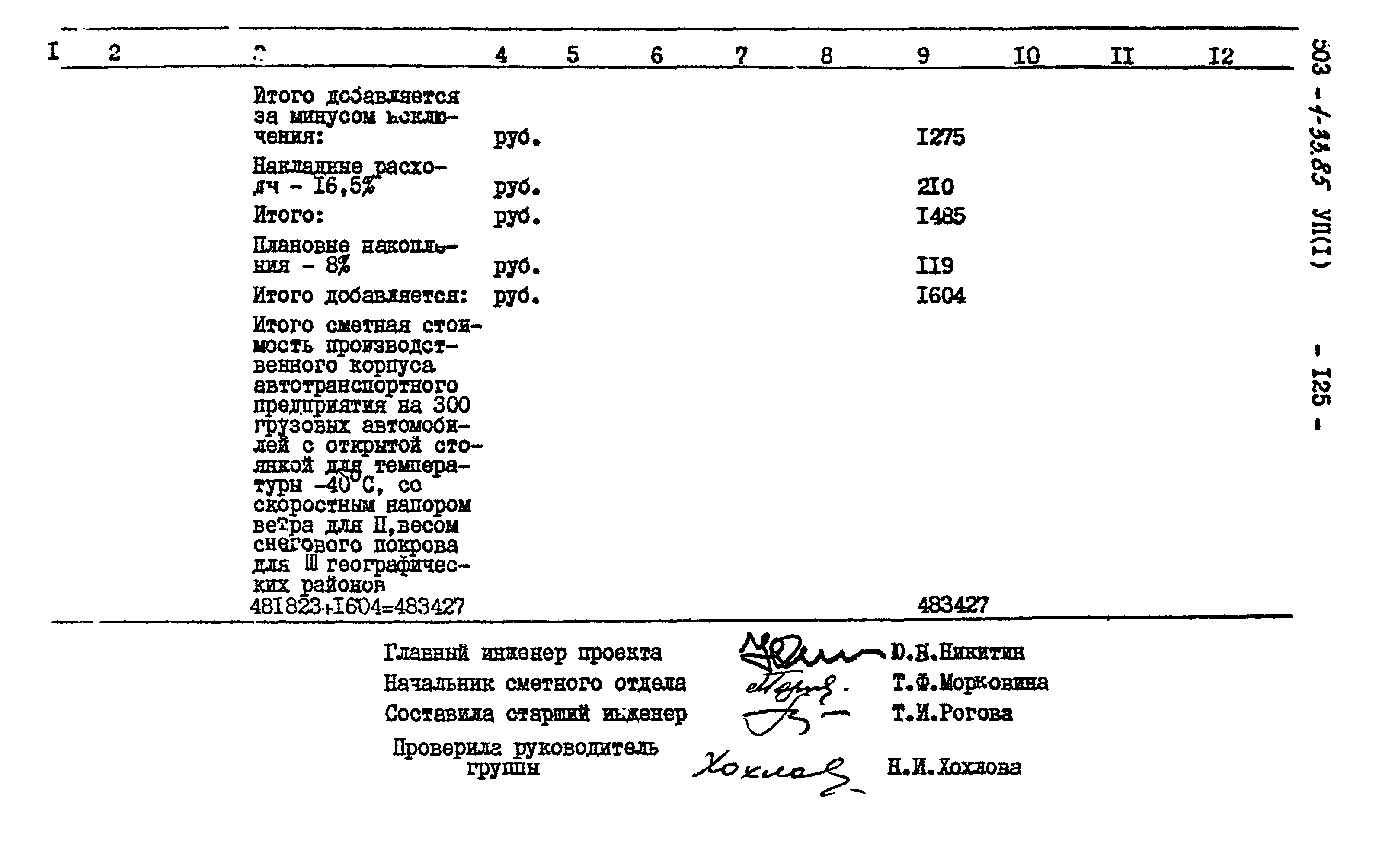 Типовой проект 503-1-33.85