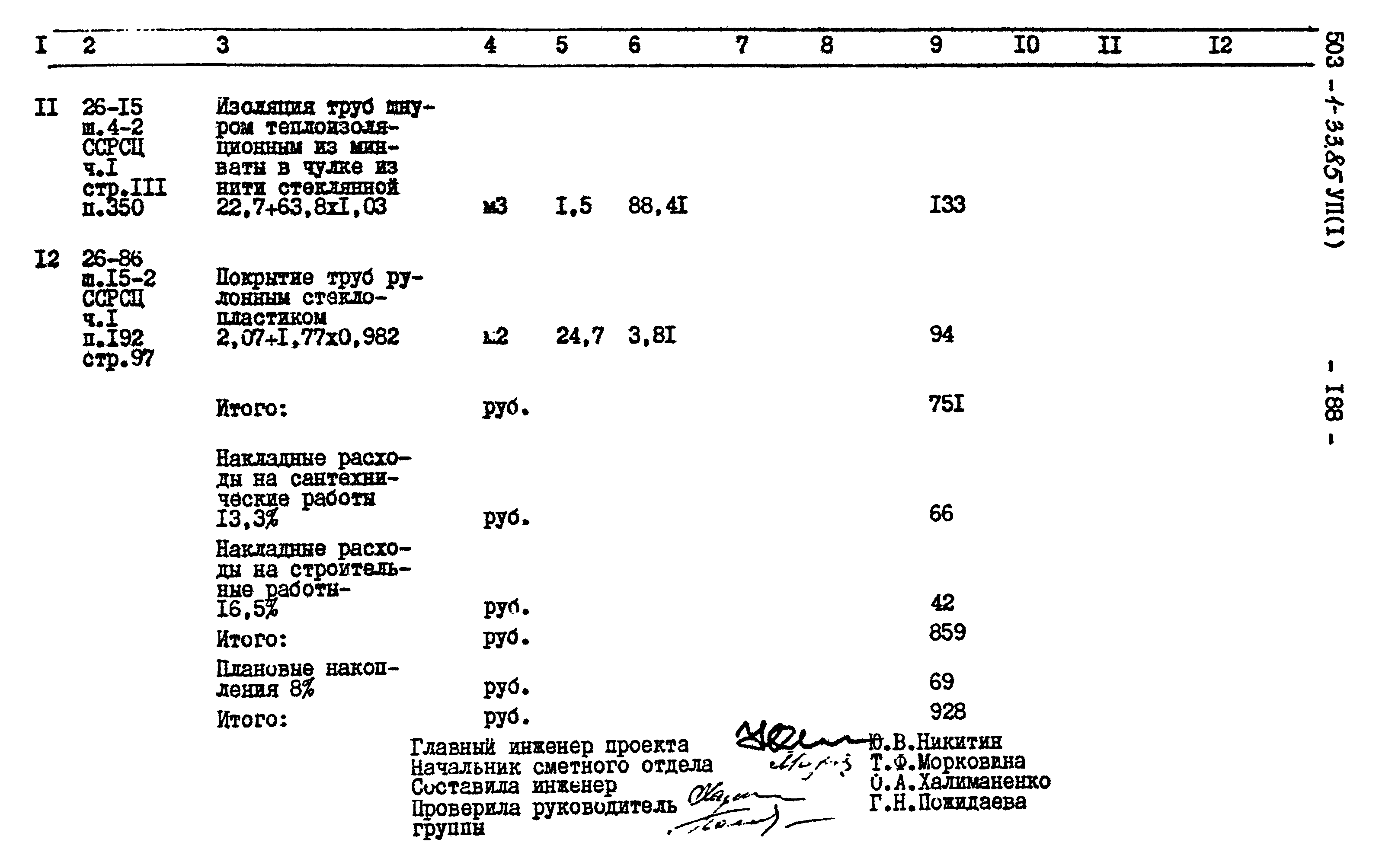 Типовой проект 503-1-33.85