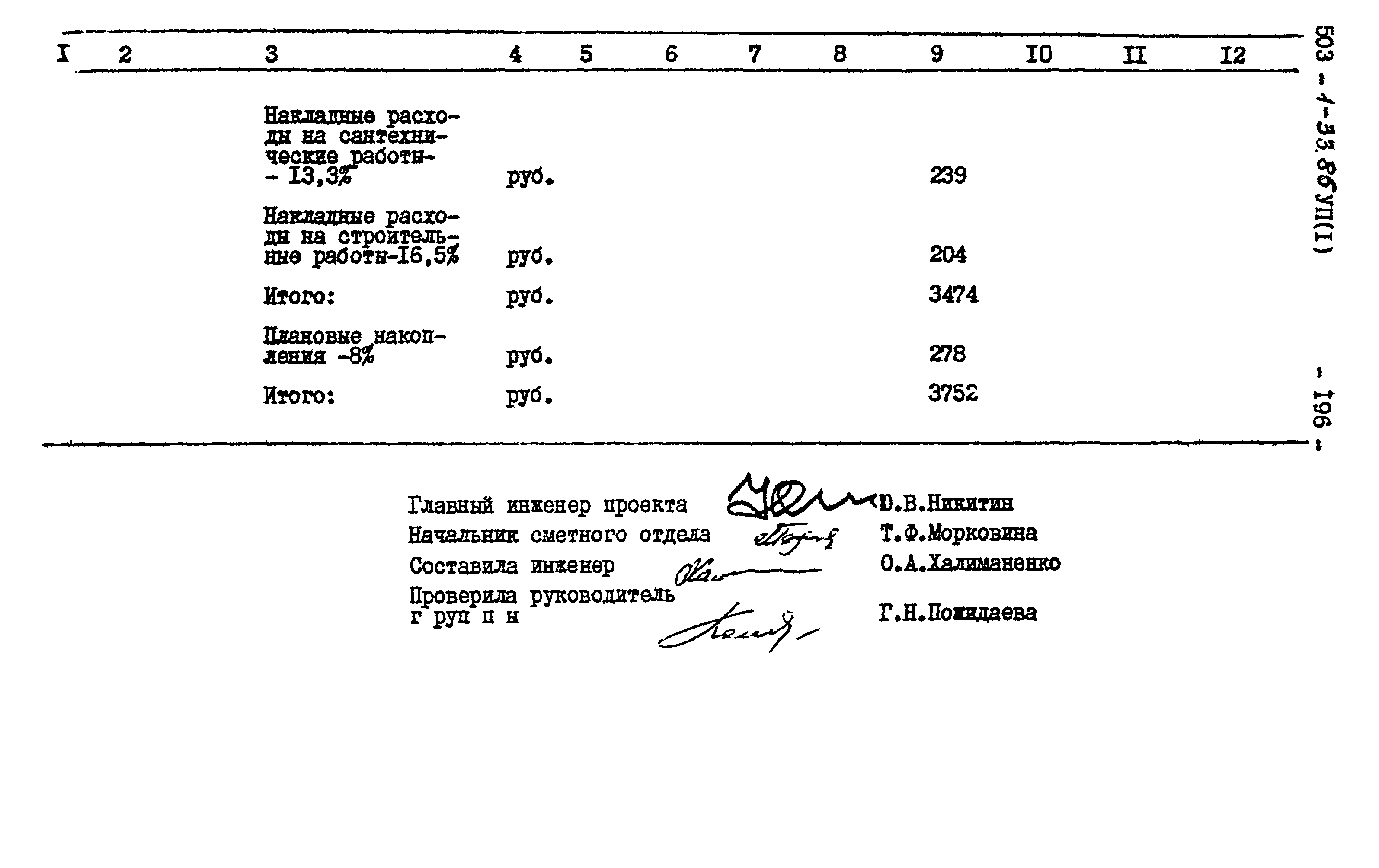 Типовой проект 503-1-33.85