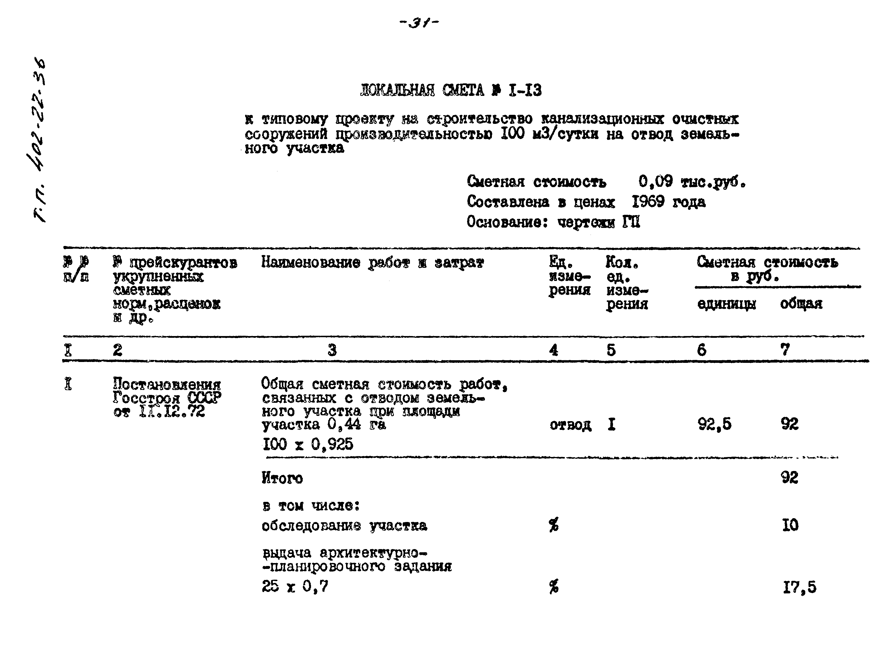 Типовые проектные решения 402-22-36