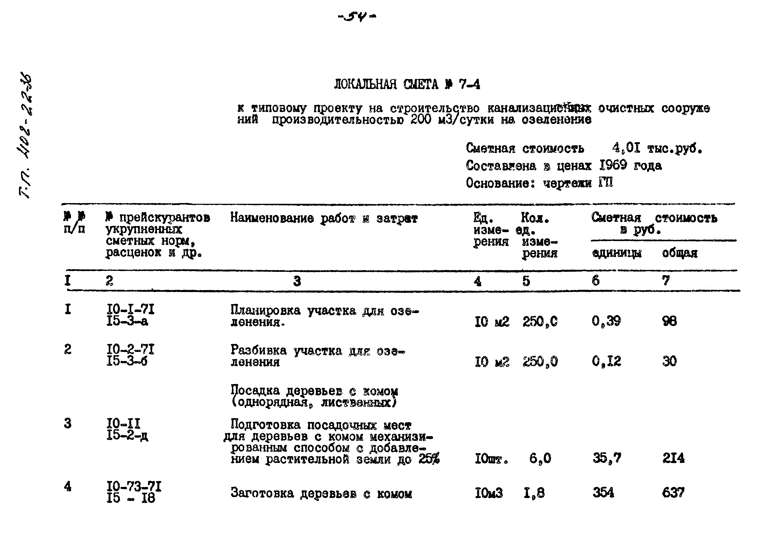 Типовые проектные решения 402-22-36