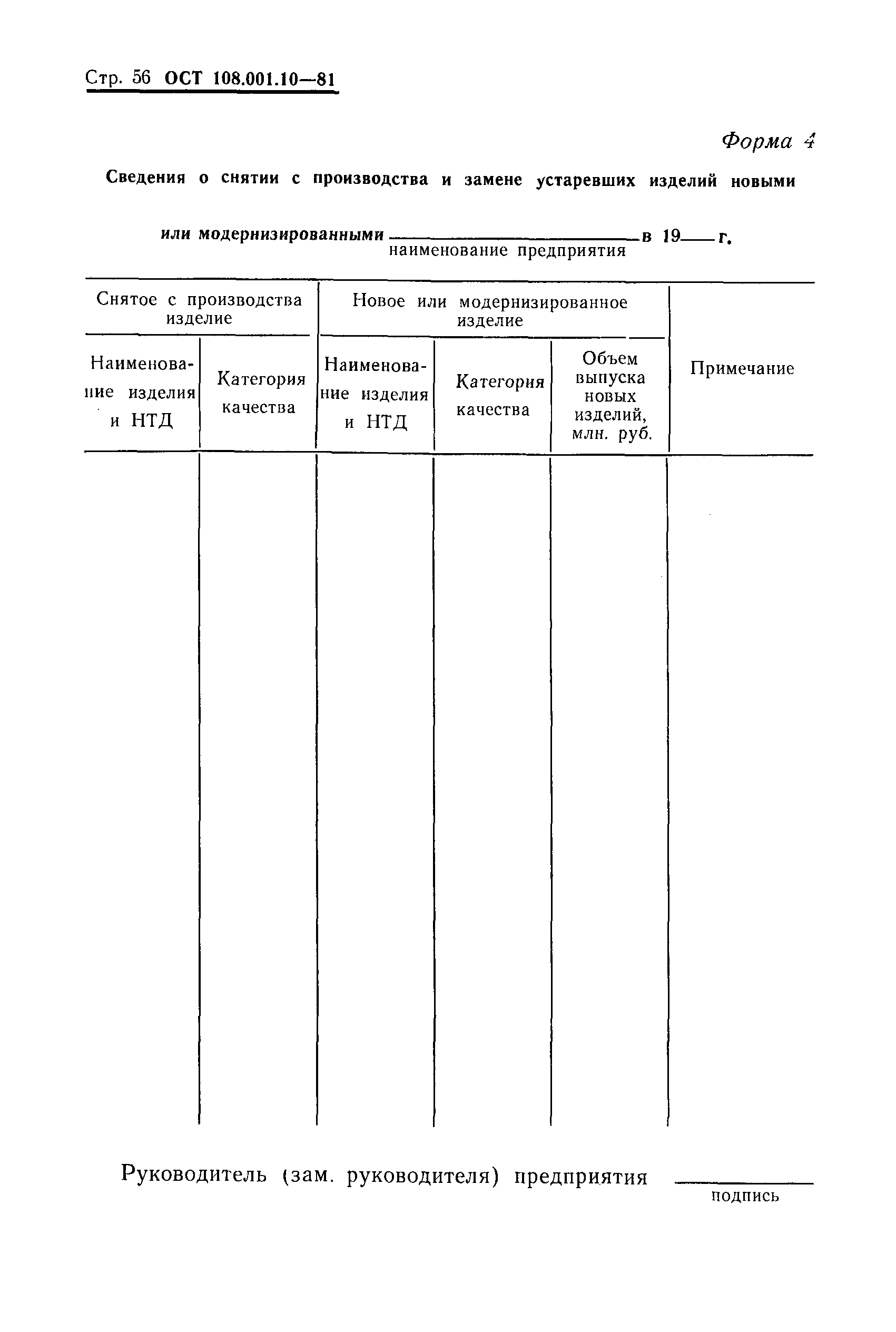 ОСТ 108.001.10-81