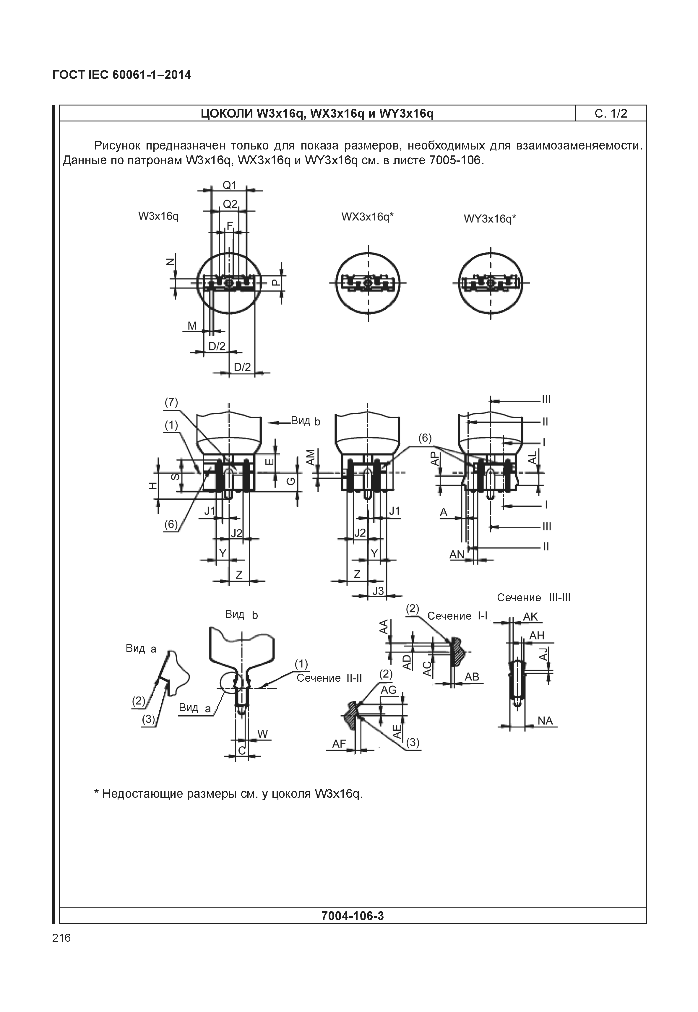 ГОСТ IEC 60061-1-2014