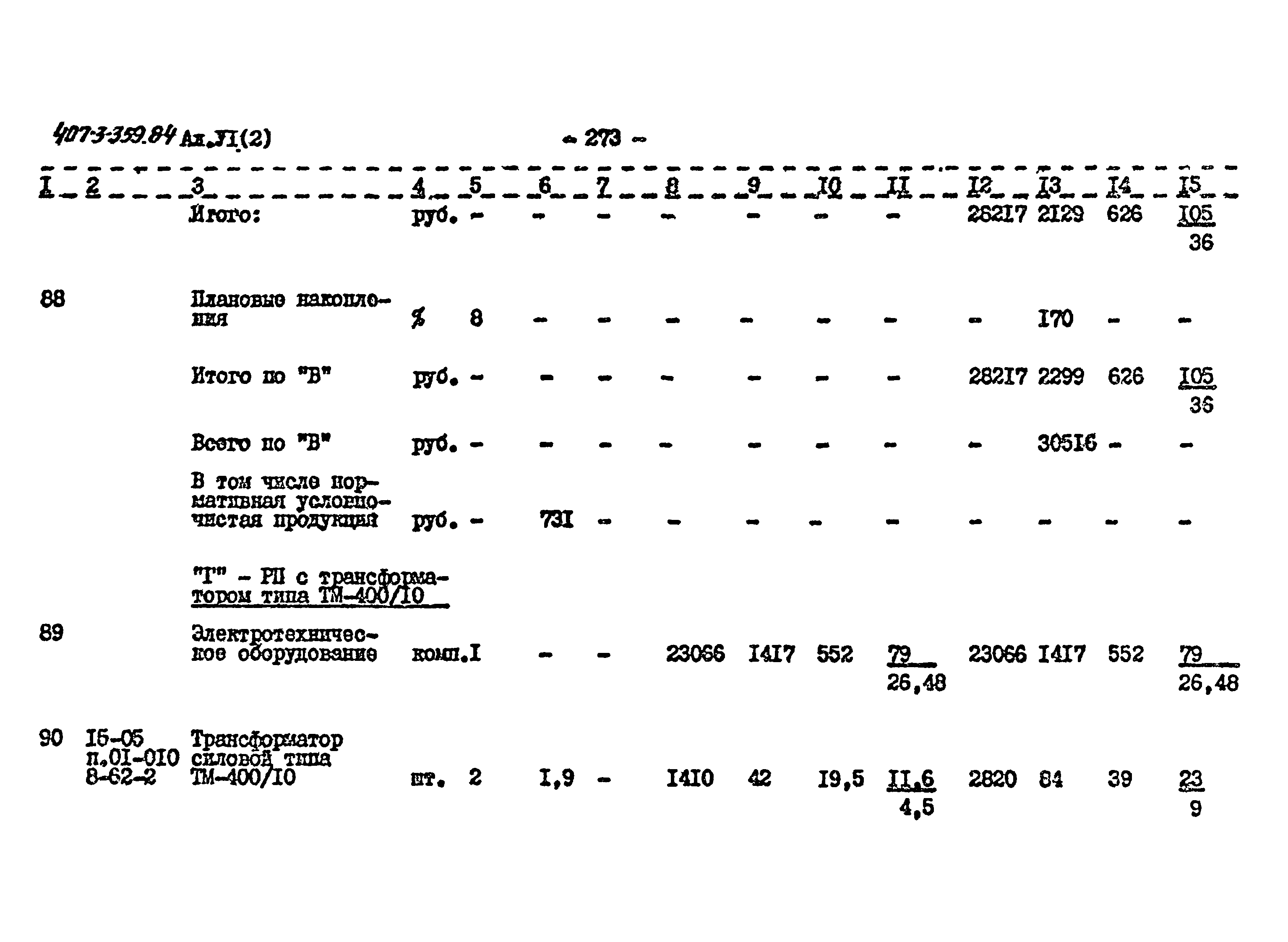 Типовой проект 407-3-359.84