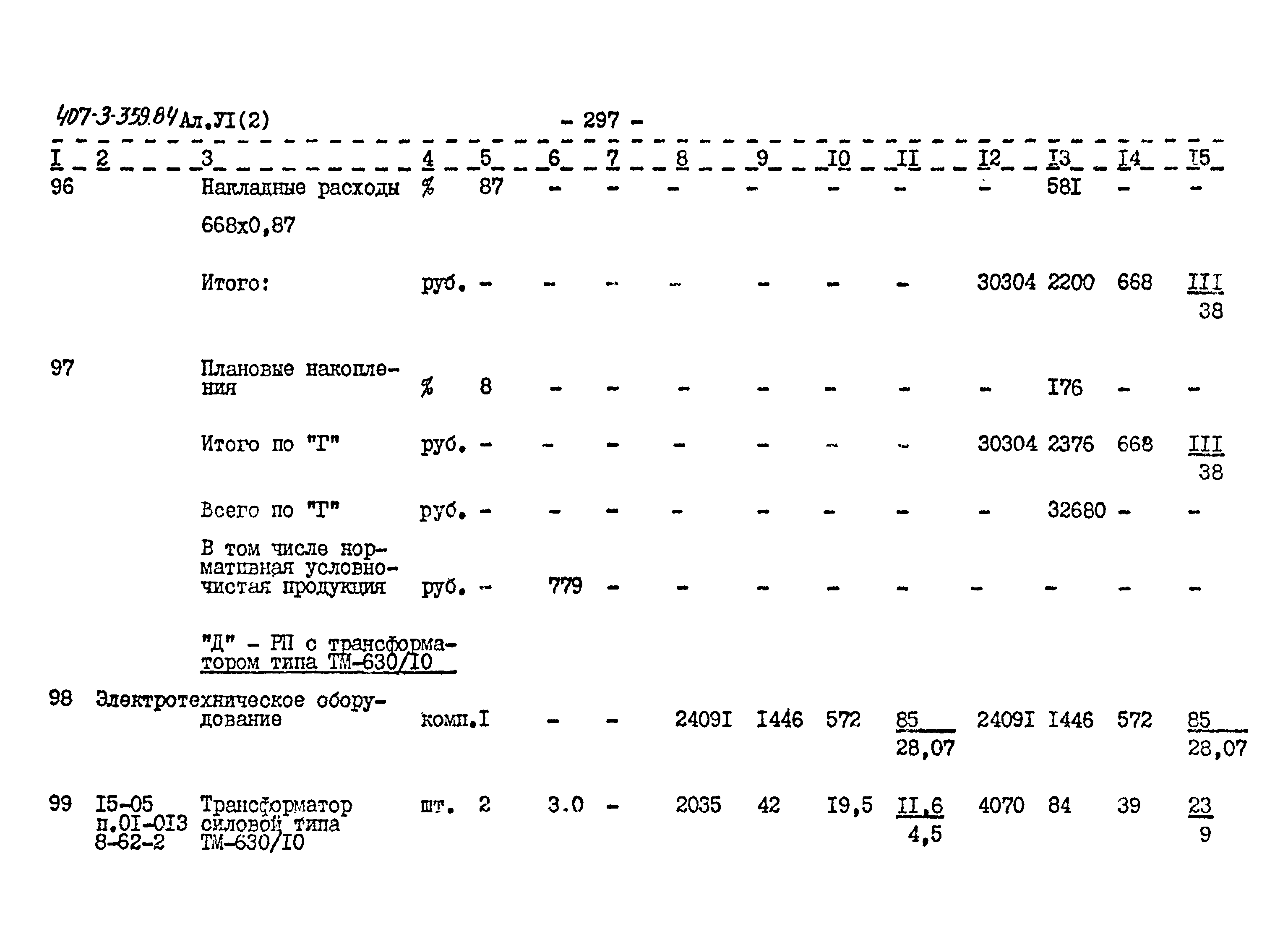 Типовой проект 407-3-359.84