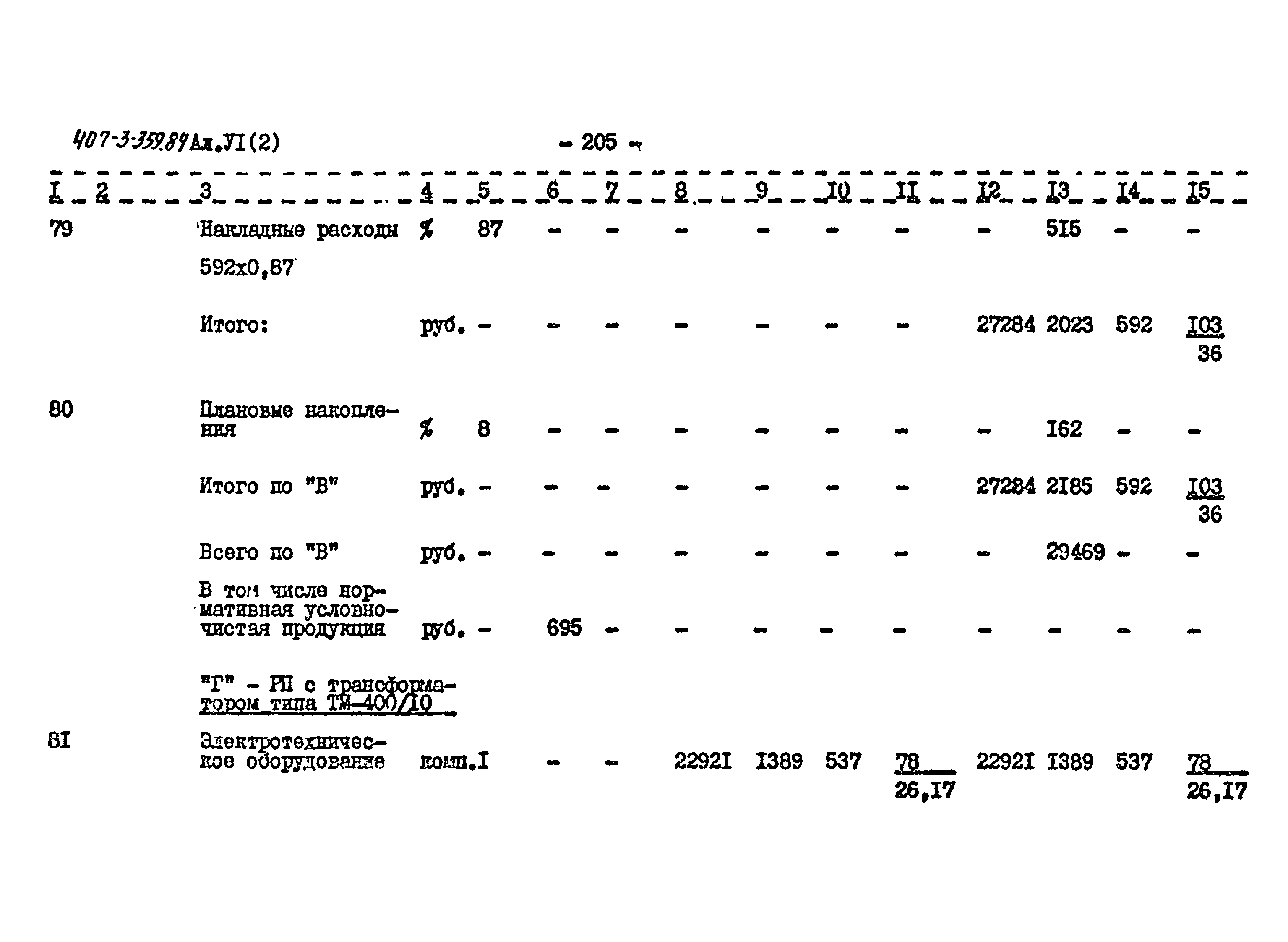 Типовой проект 407-3-359.84