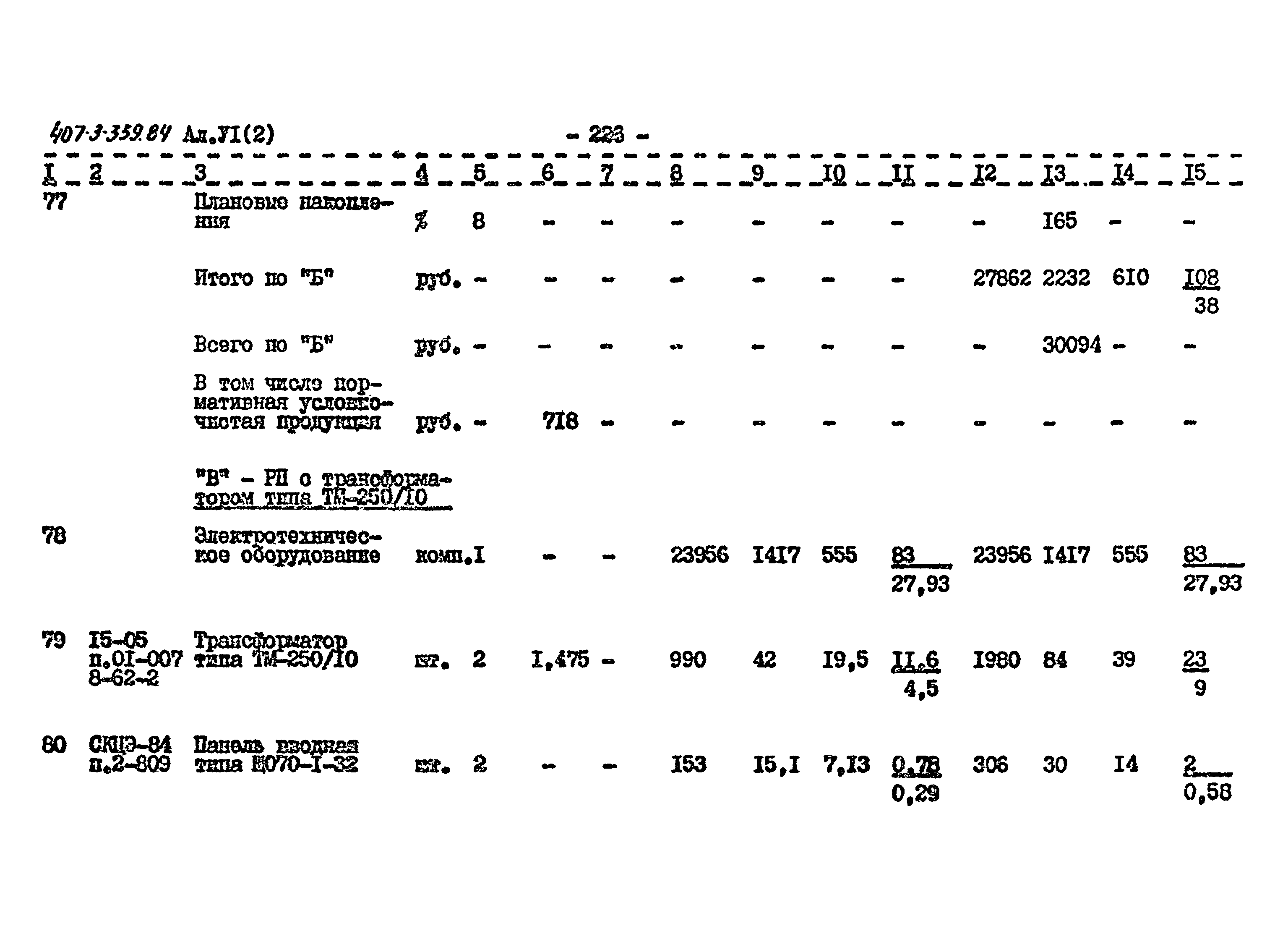 Типовой проект 407-3-359.84