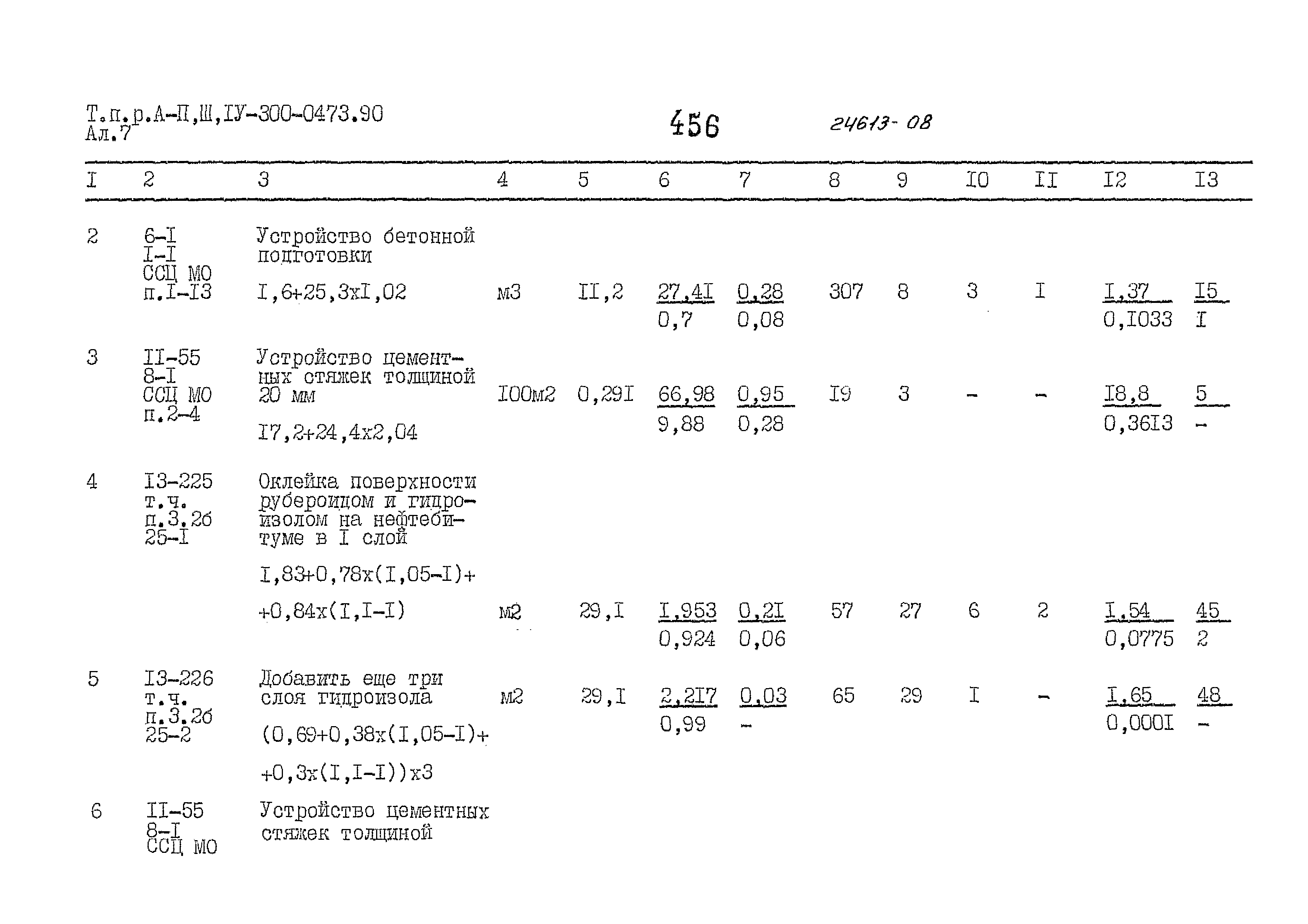 Типовые проектные решения А-II,III,IV-300-0473.90