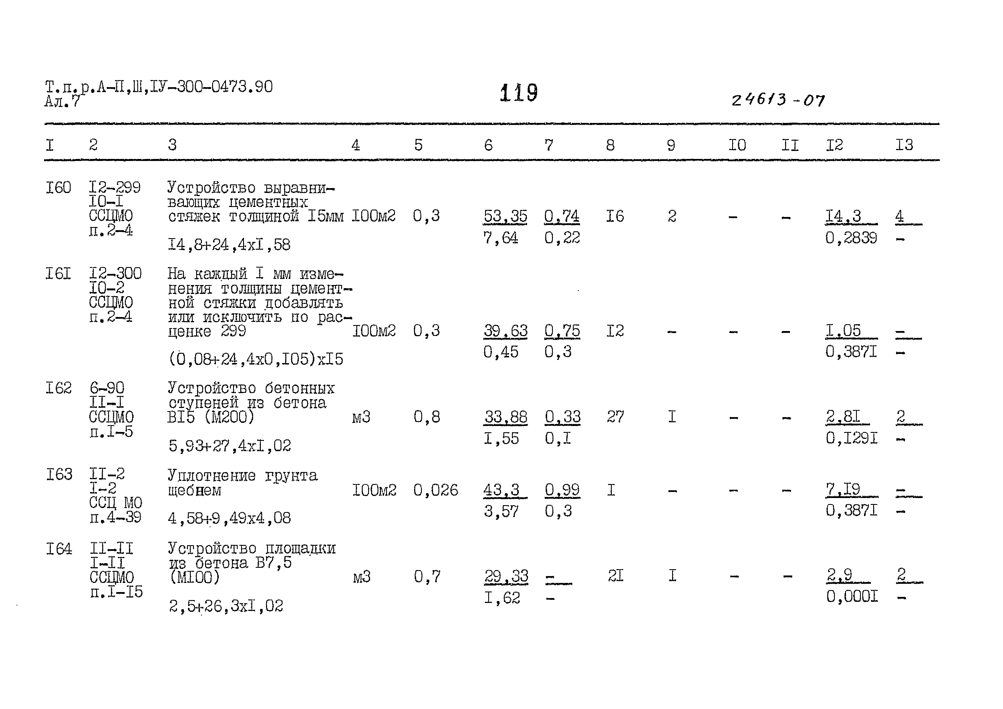 Типовые проектные решения А-II,III,IV-300-0473.90