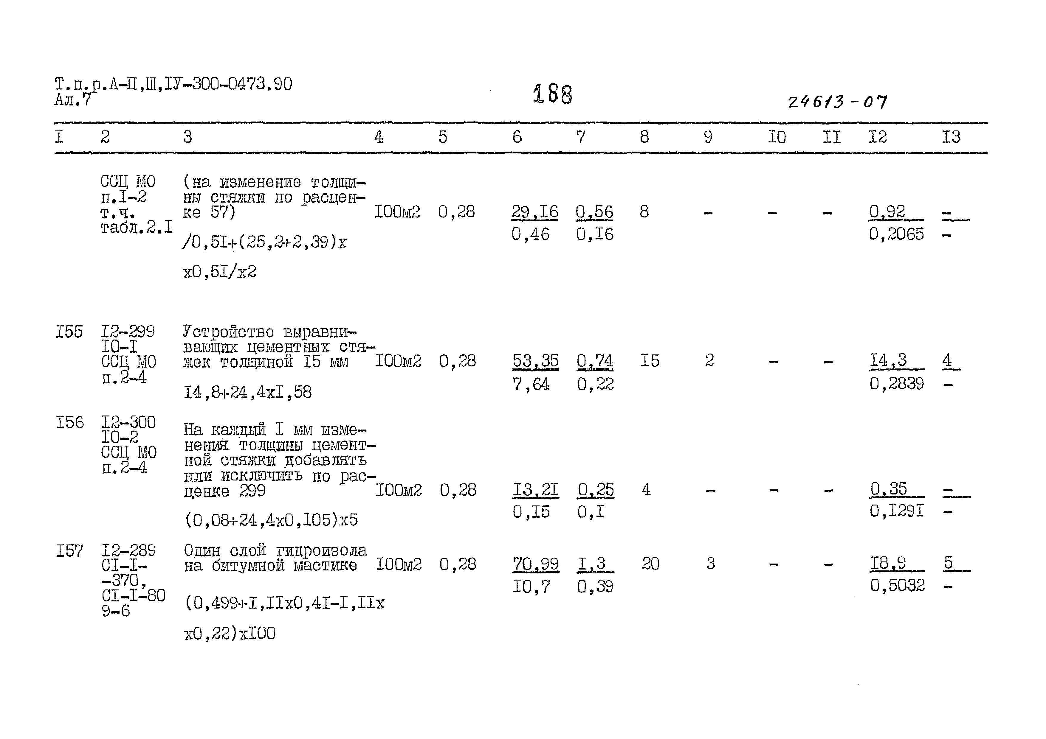 Типовые проектные решения А-II,III,IV-300-0473.90