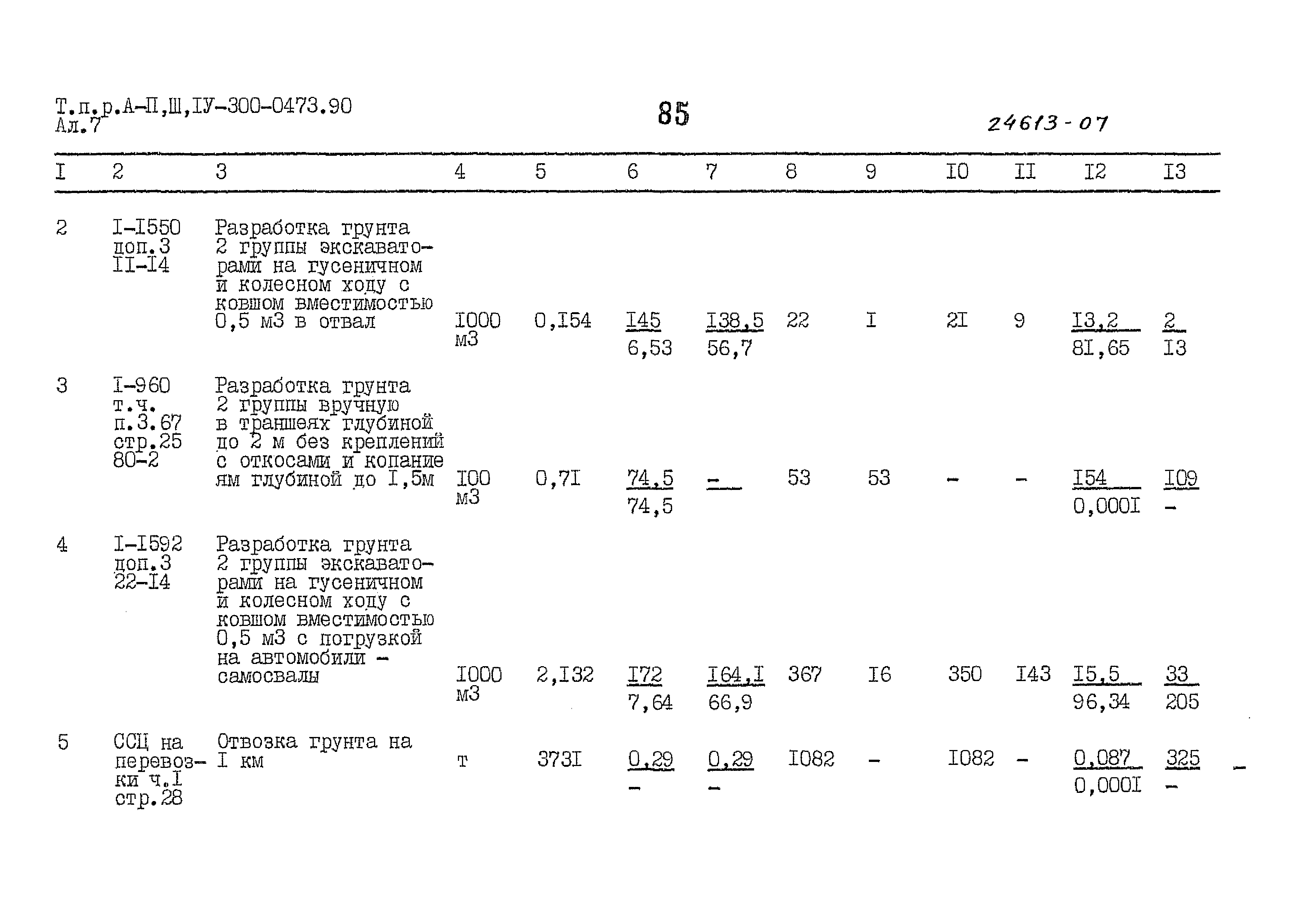 Типовые проектные решения А-II,III,IV-300-0473.90