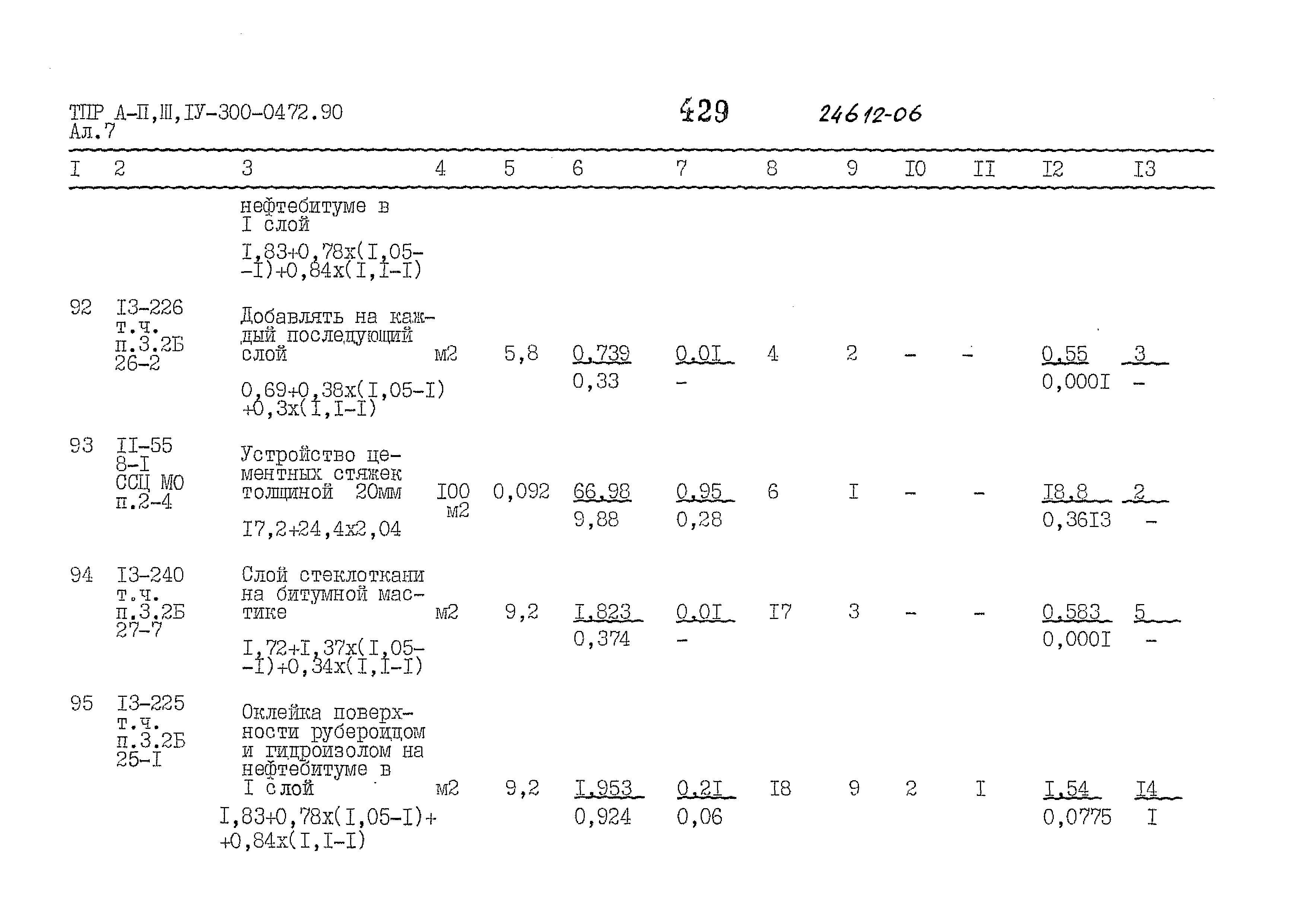 Типовые проектные решения А-II,III,IV-300-0472.90