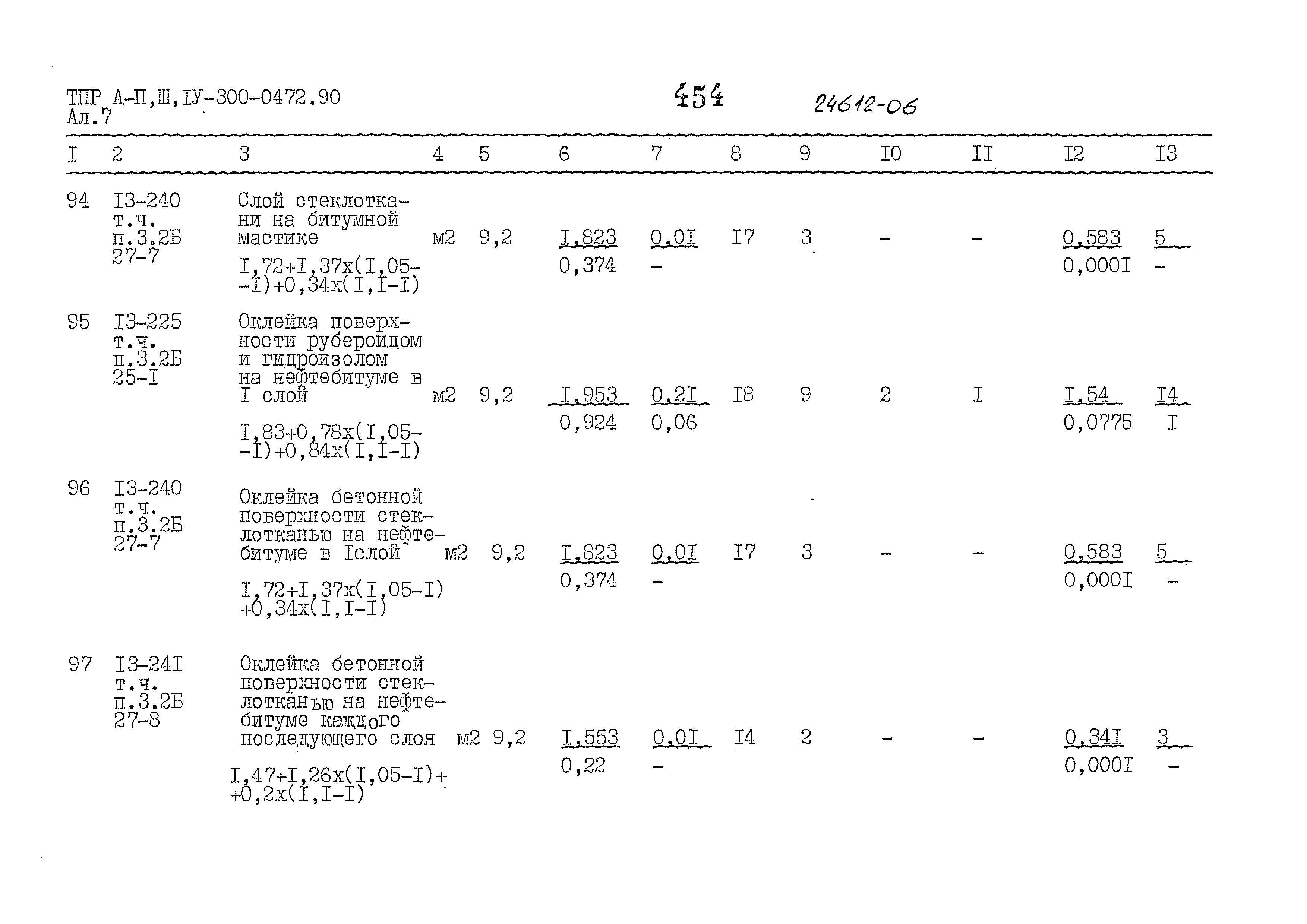 Типовые проектные решения А-II,III,IV-300-0472.90