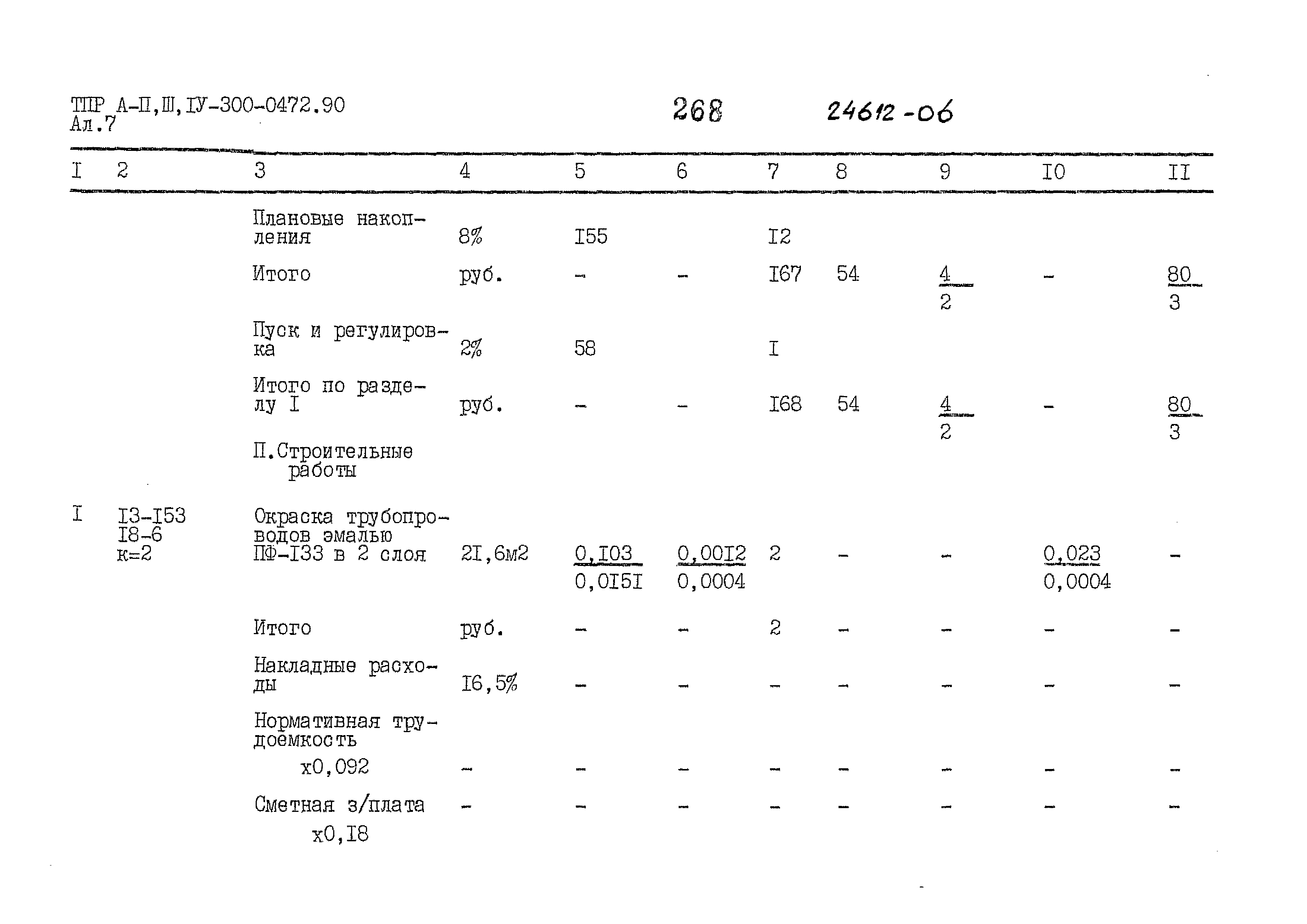 Типовые проектные решения А-II,III,IV-300-0472.90