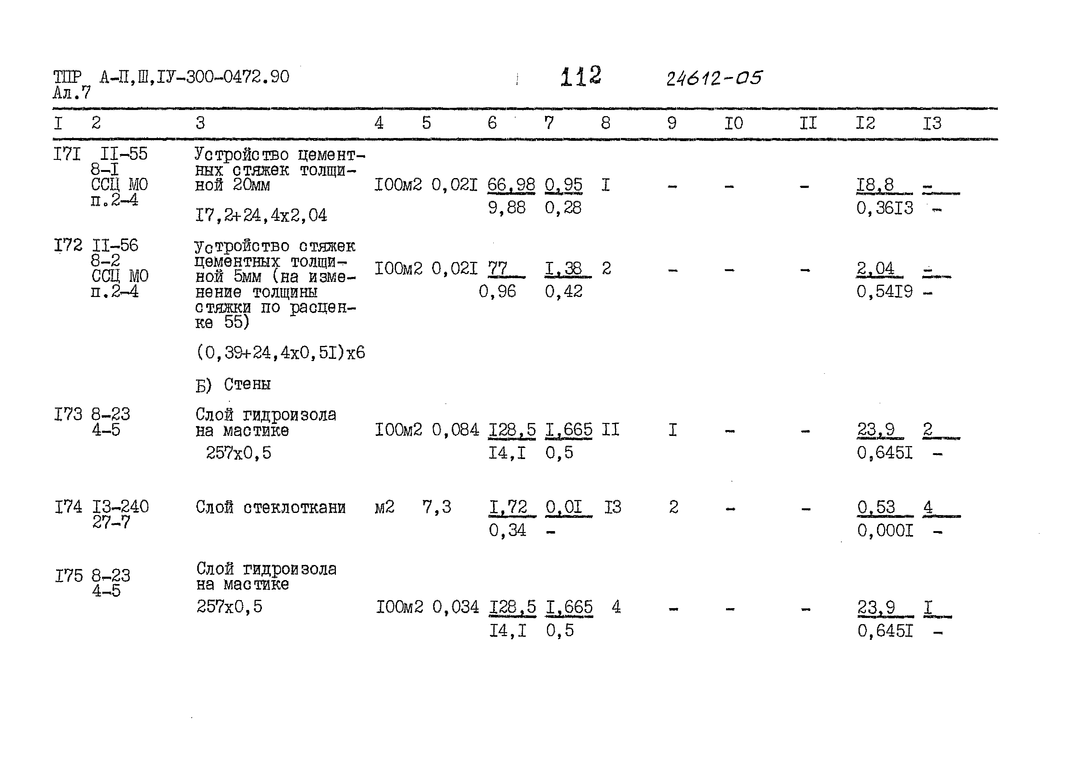 Типовые проектные решения А-II,III,IV-300-0472.90