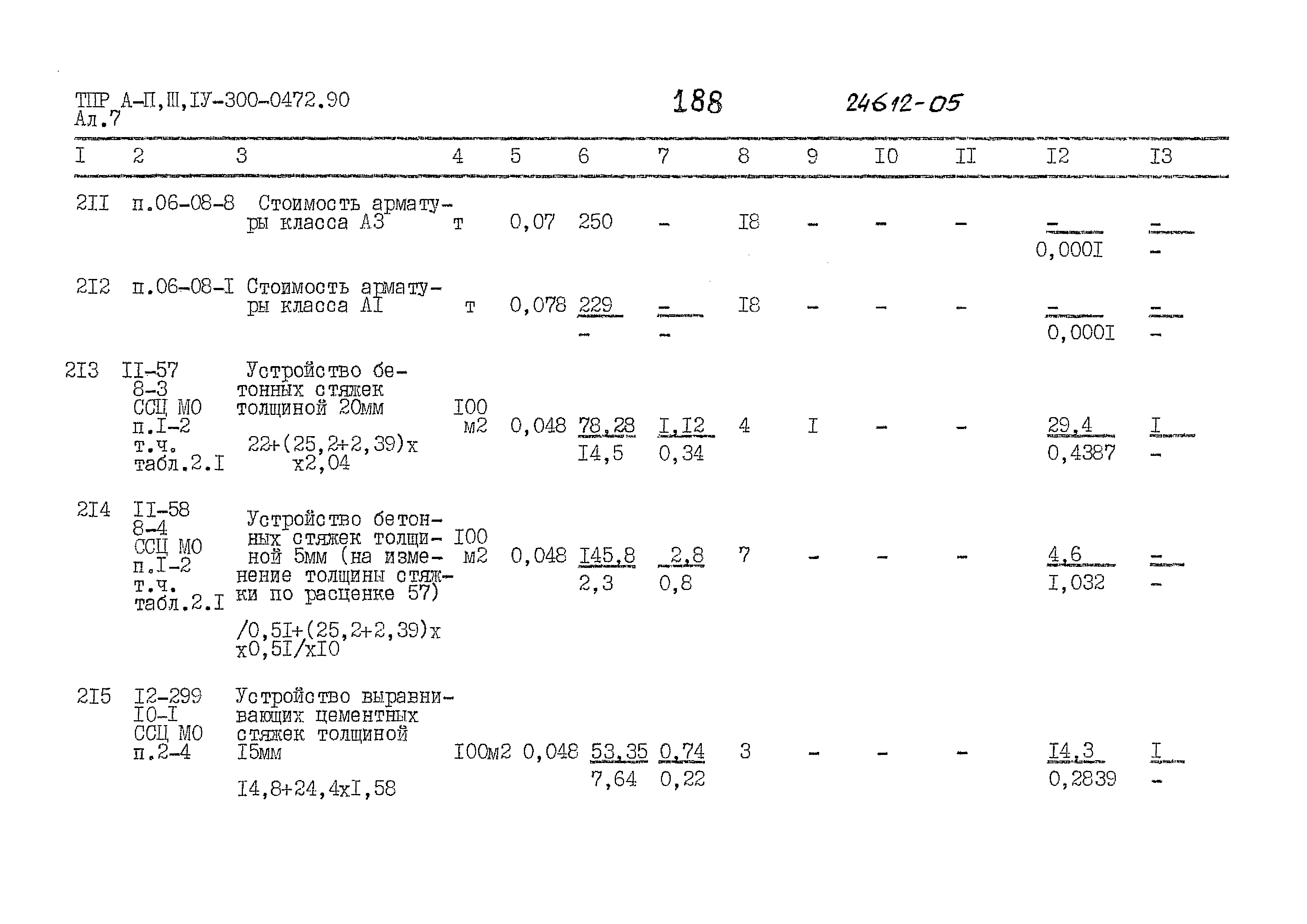 Типовые проектные решения А-II,III,IV-300-0472.90