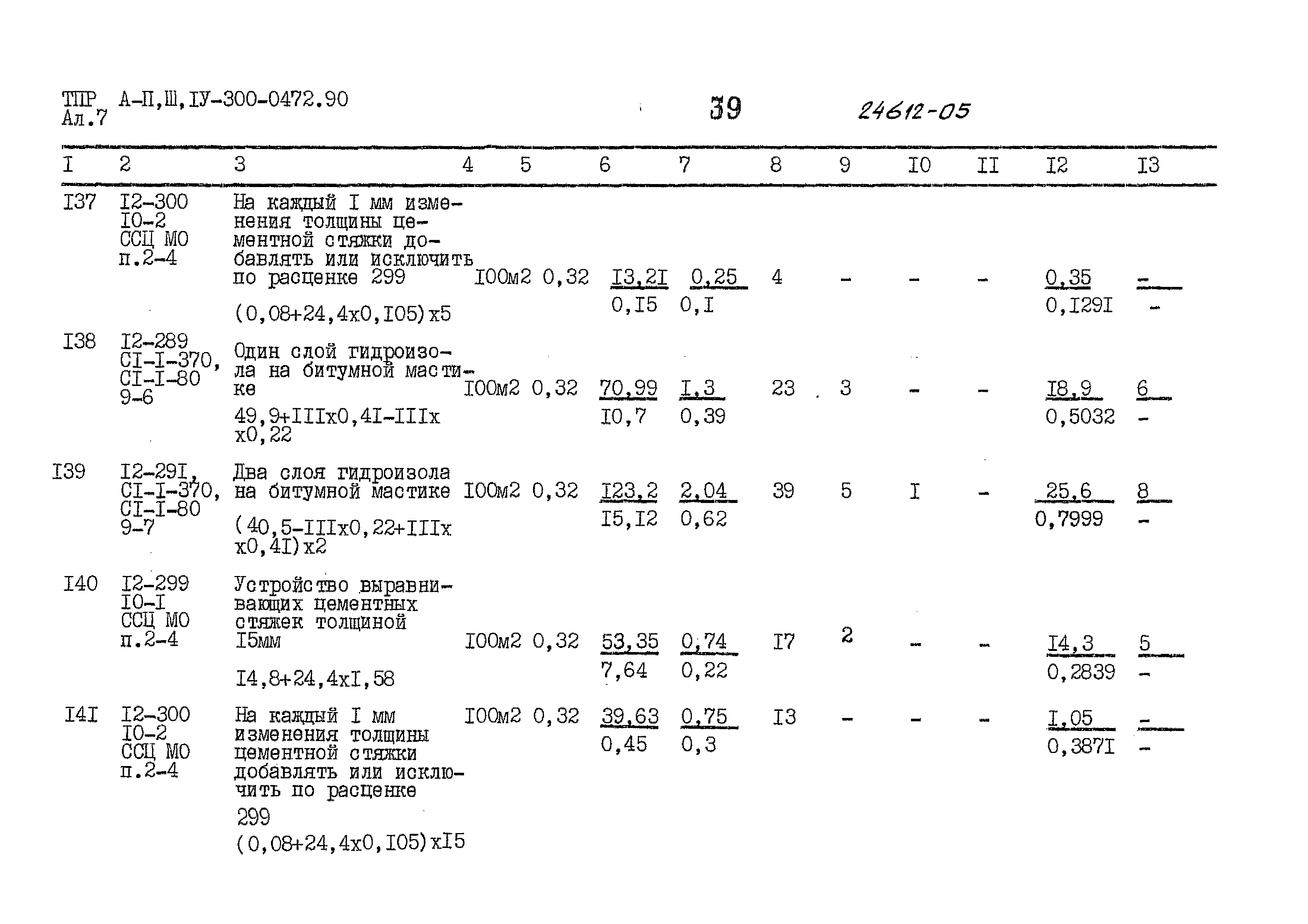 Типовые проектные решения А-II,III,IV-300-0472.90